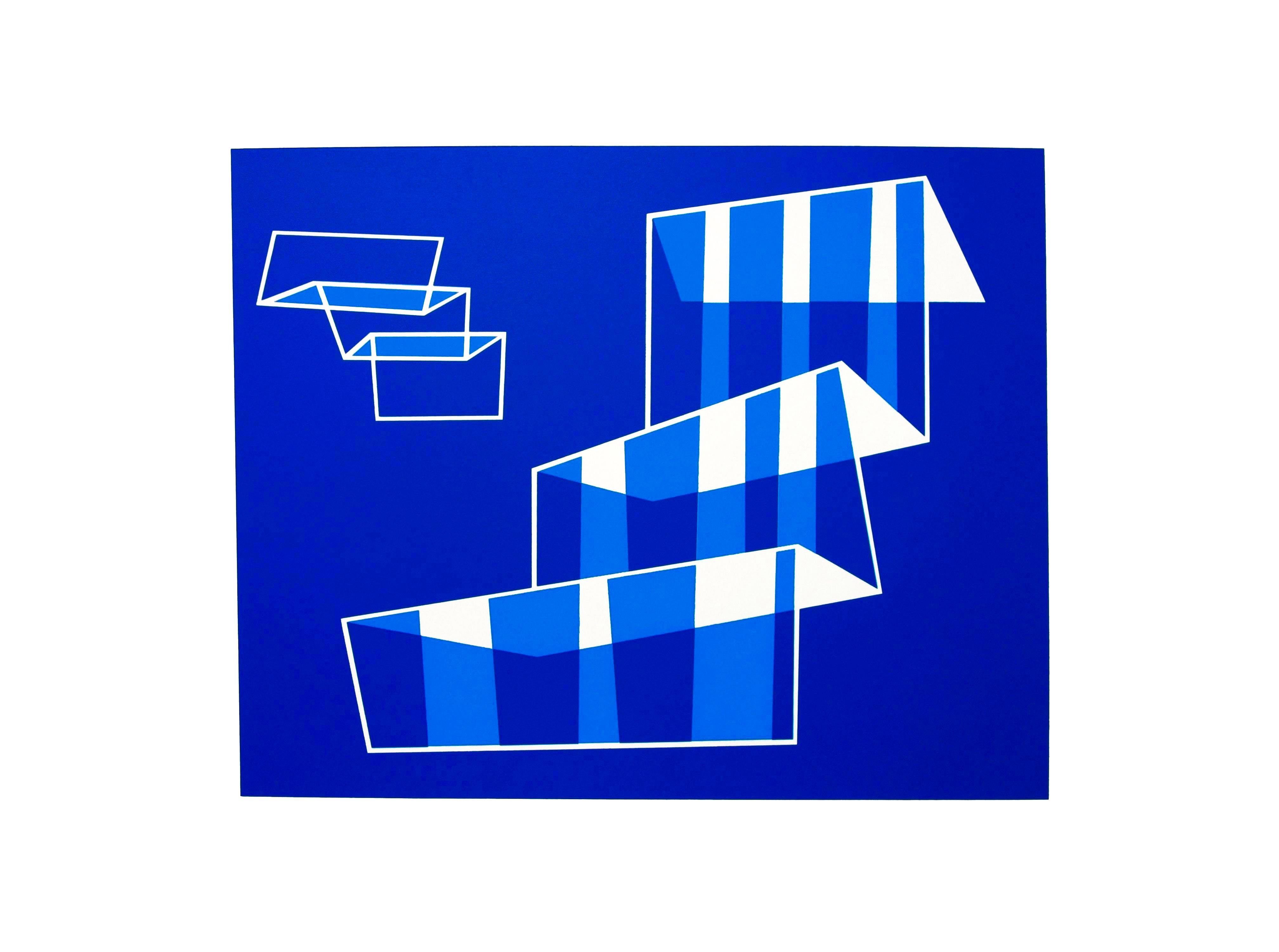 Josef Albers Abstract Print - Formulation : Articulation Portfolio I Folder 1 (B)