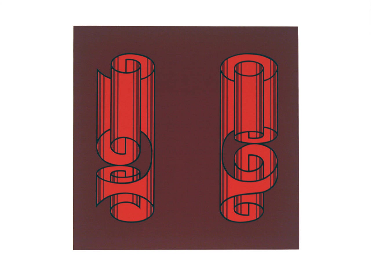 Josef Albers Abstract Print -  Formulation : Articulation, Portfolio I Folder 18 (B)