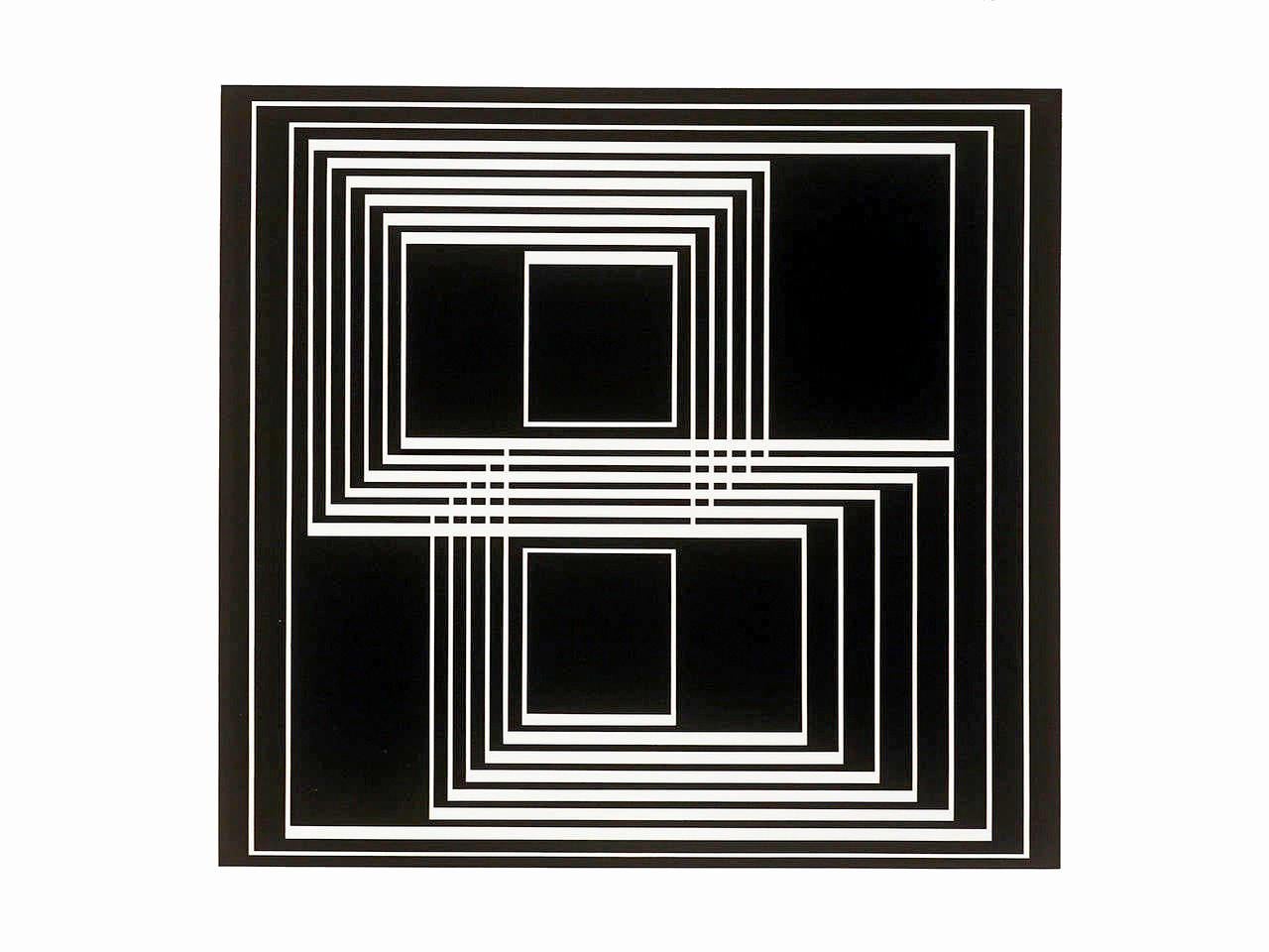 Josef Albers Abstract Print - "Formulation : Articulation, " Portfolio I Folder 33