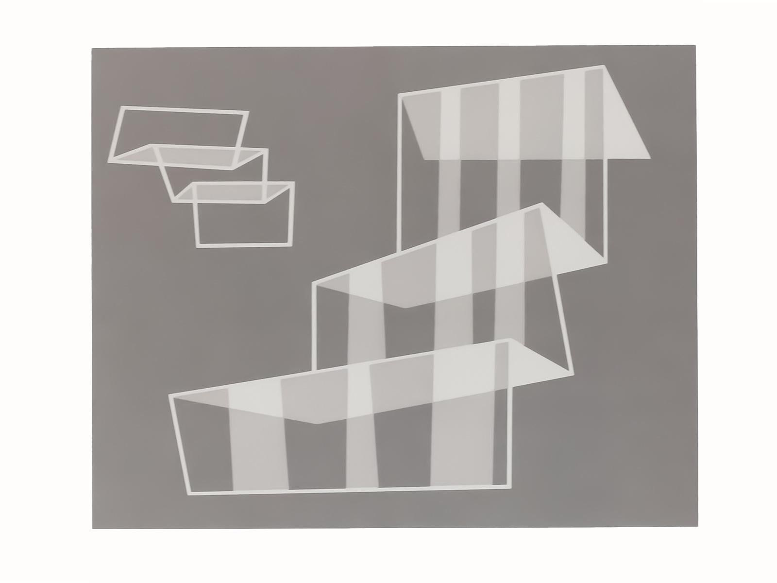 Josef Albers Abstract Print - Formulation : Articulation, Portfolio II Folder 1 (B)