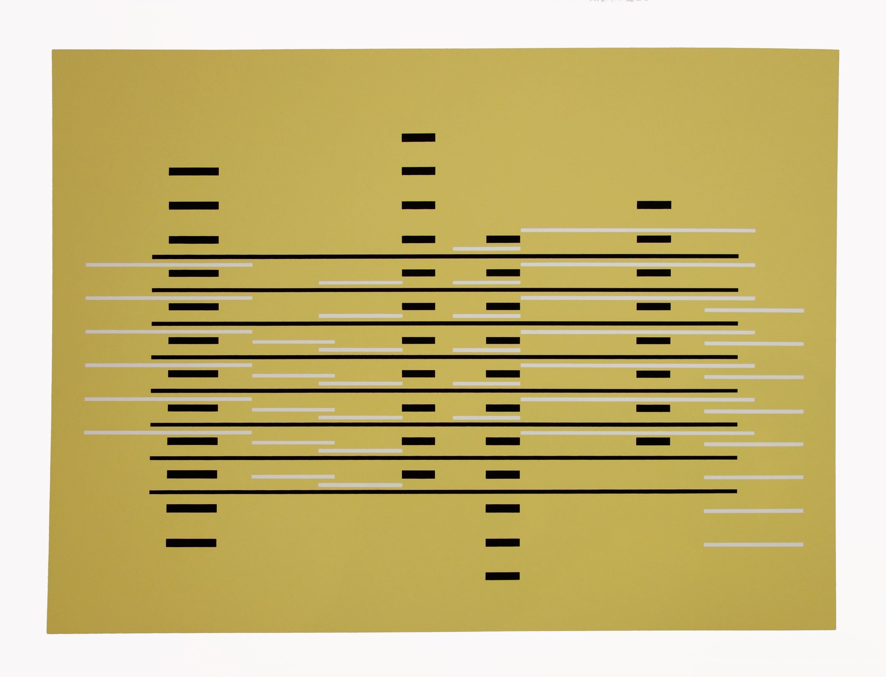 Josef Albers Abstract Print - Formulation : Articulation Portfolio II Folder 15 (A)