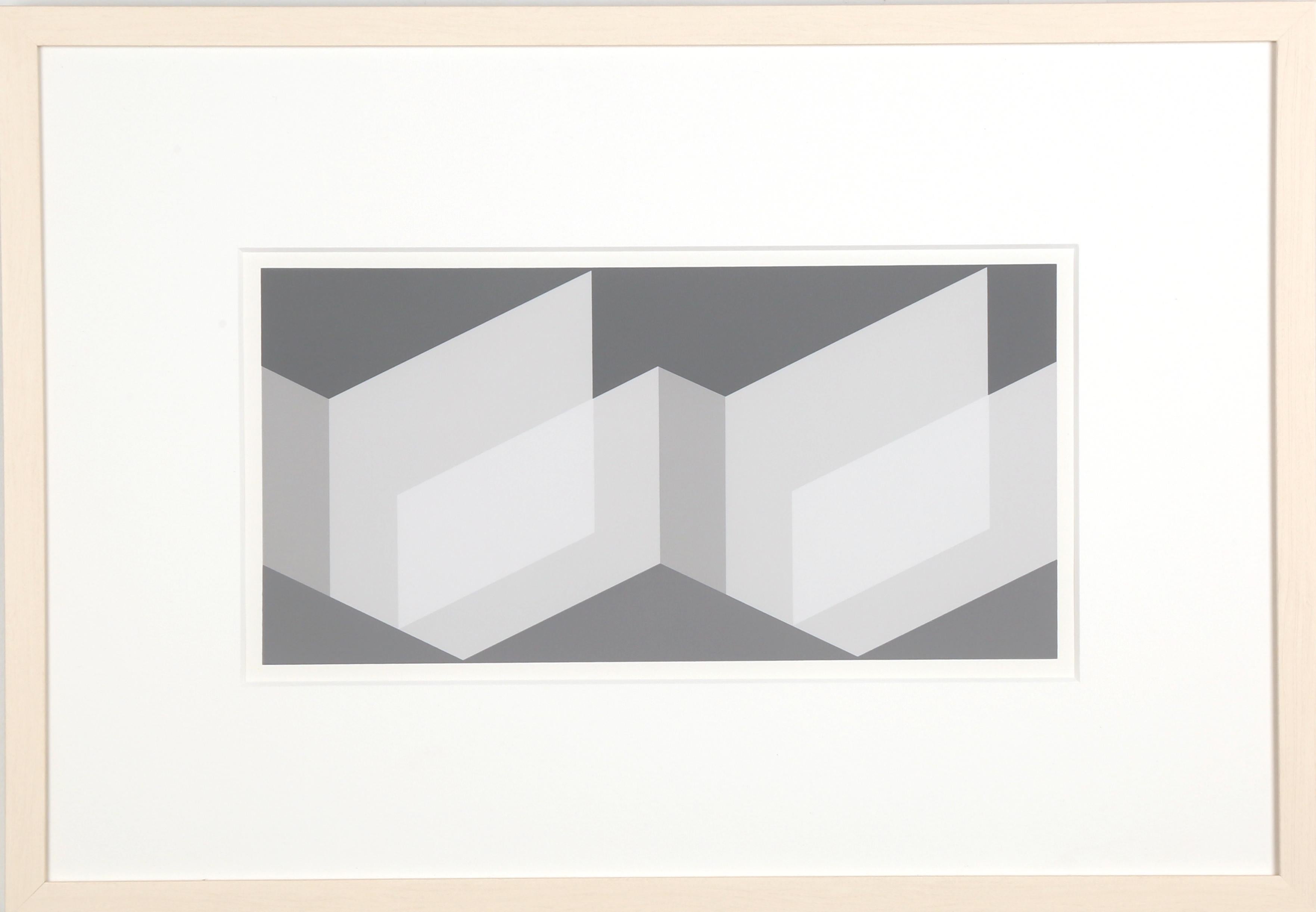 Formel: Artikulation, Portfolio II, Ordner 23 (Geometrische Abstraktion), Print, von Josef Albers