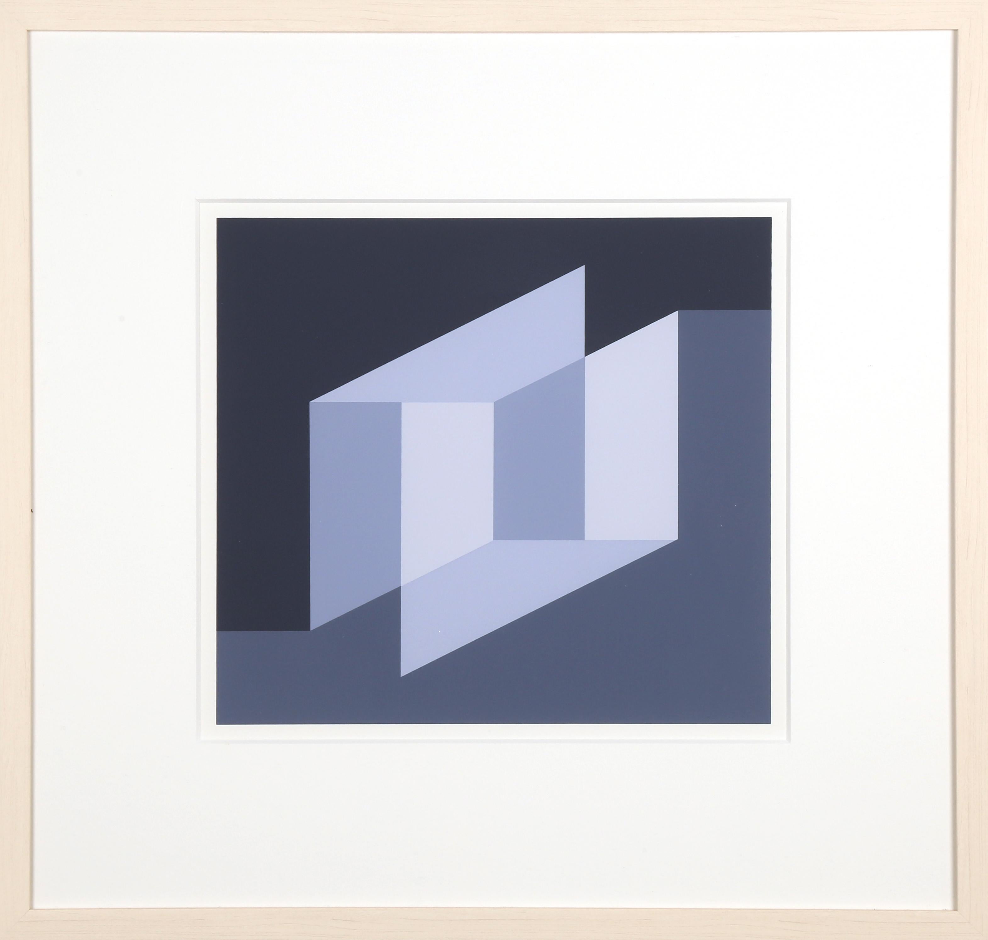 Formulation: Articulation, Portfolio II, Folder 25 - Abstract Geometric Print by Josef Albers