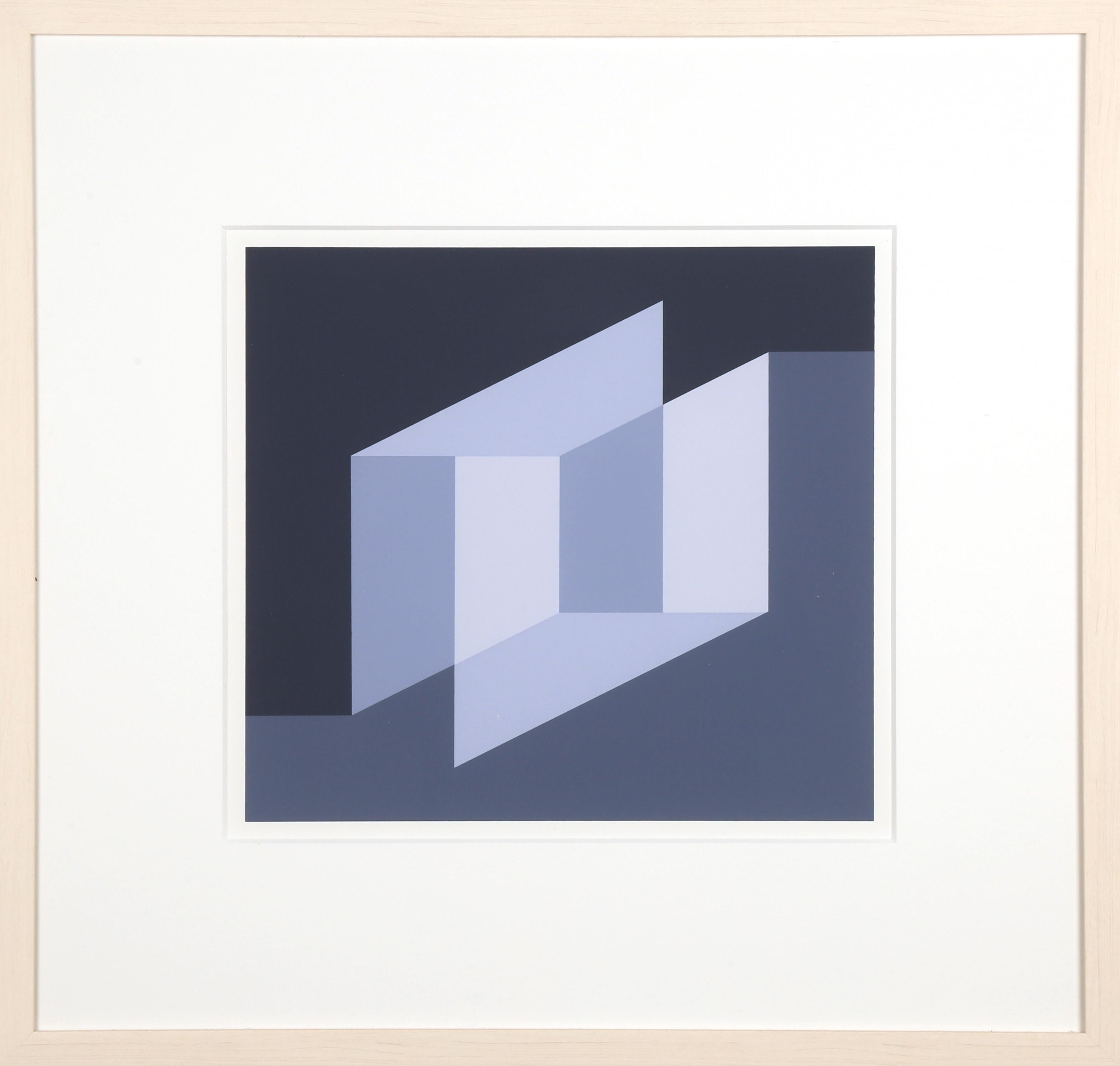 Formel: Artikulation, Portfolio II, Ordner 25 (Geometrische Abstraktion), Print, von Josef Albers