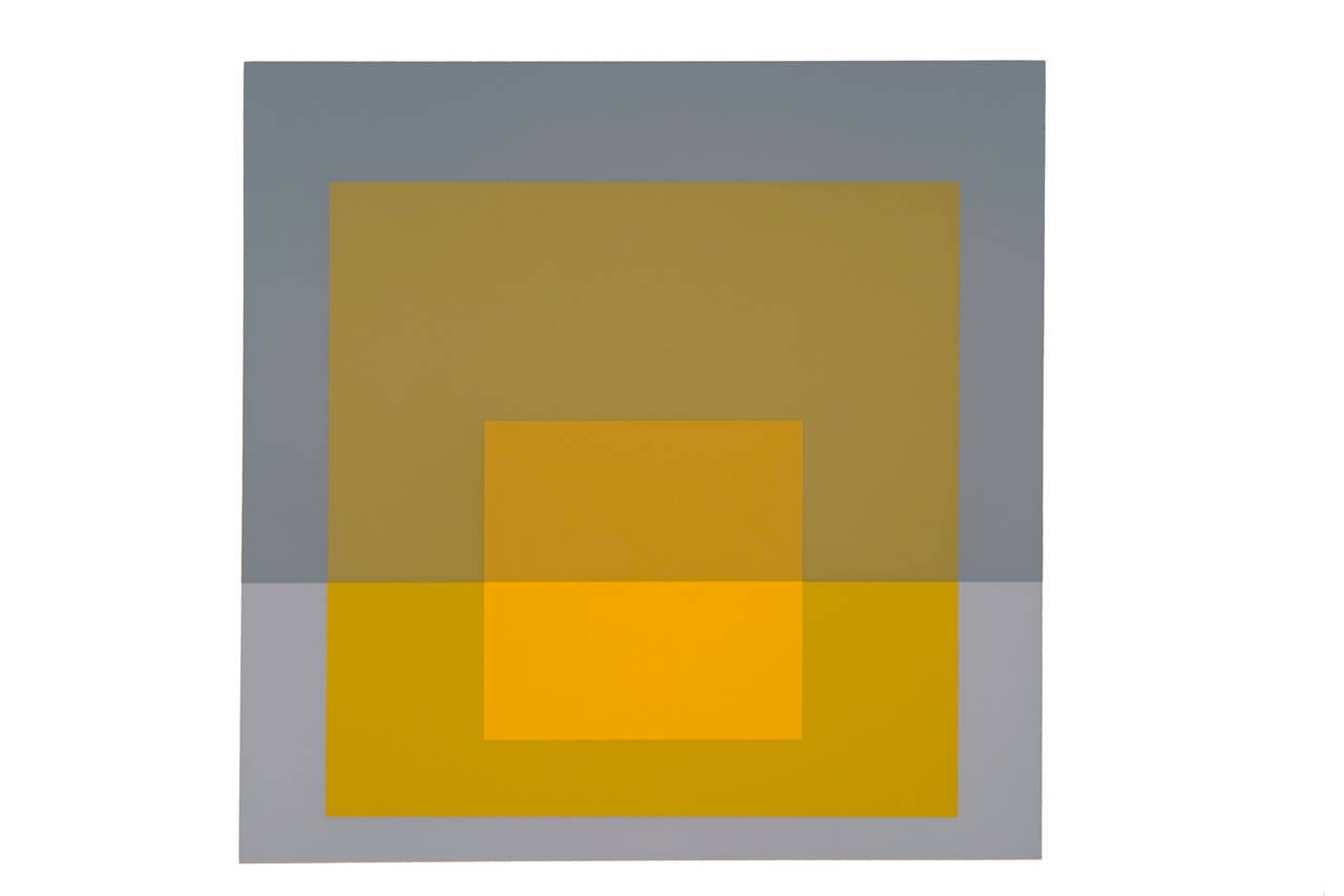Josef Albers Abstract Print - Formulation : Articulation Portfolio II Folder 5 "Homage to the Square"
