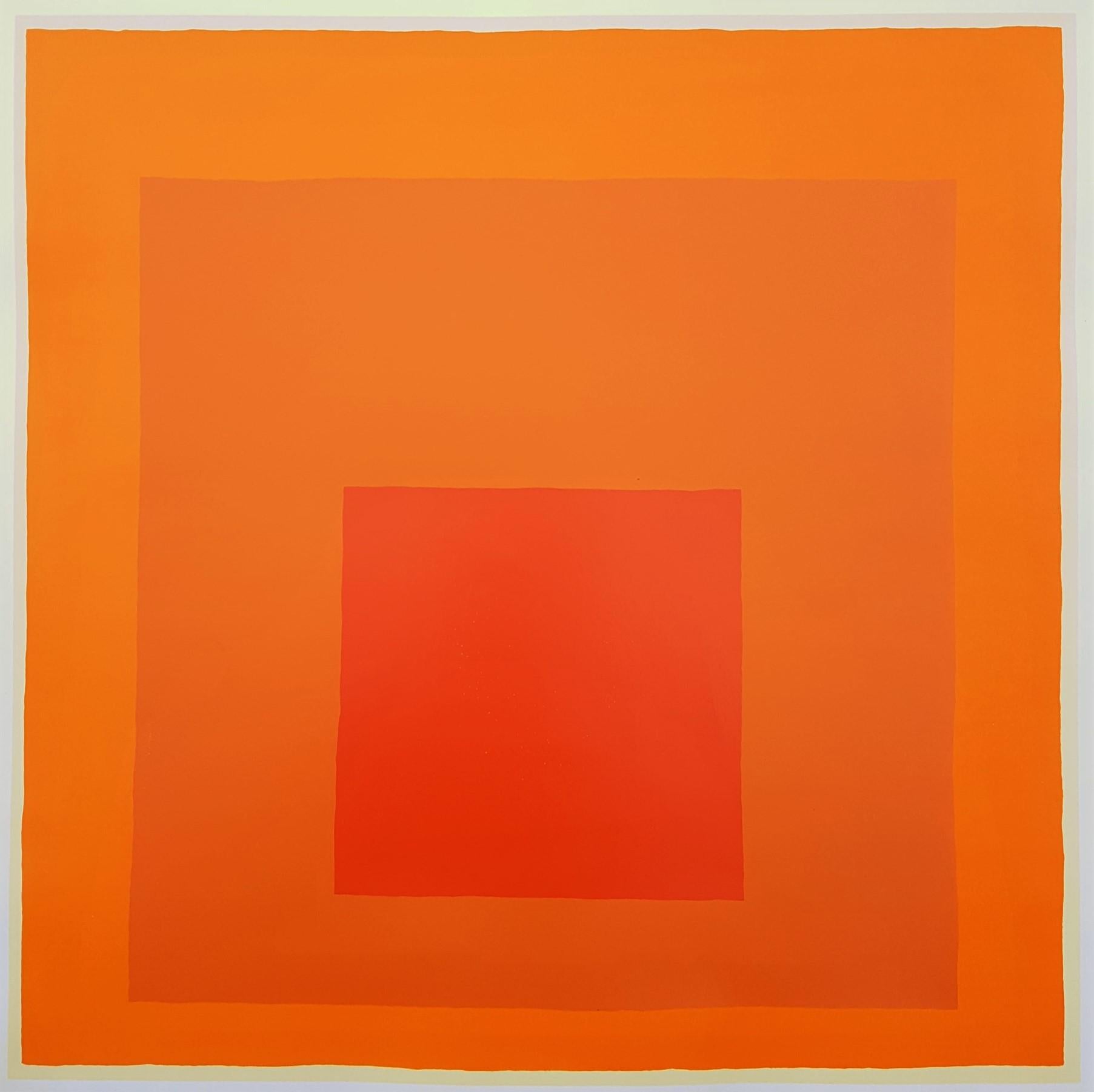 Galerie Melki (Homage to the Square) - Print by Josef Albers