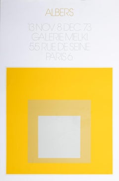Galerie Melkie 55 Rue de Seine Paris 6 Screen Print Poster