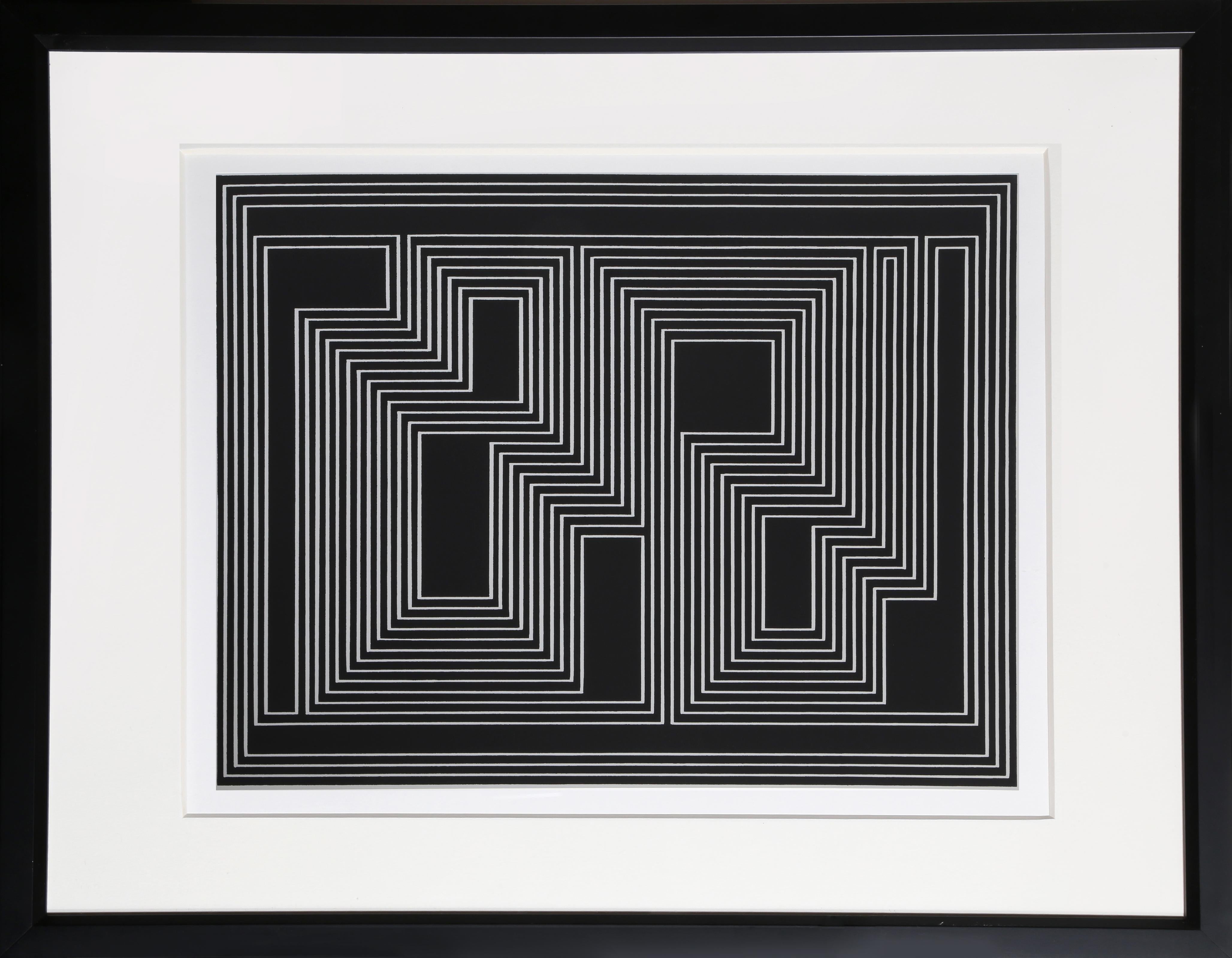 From the portfolio “Formulation: Articulation” created by Josef Albers in 1972. This monumental series consists of 127 original silkscreens that are a definitive survey of the artist's most important color and shape theories.  A copy of the colophon