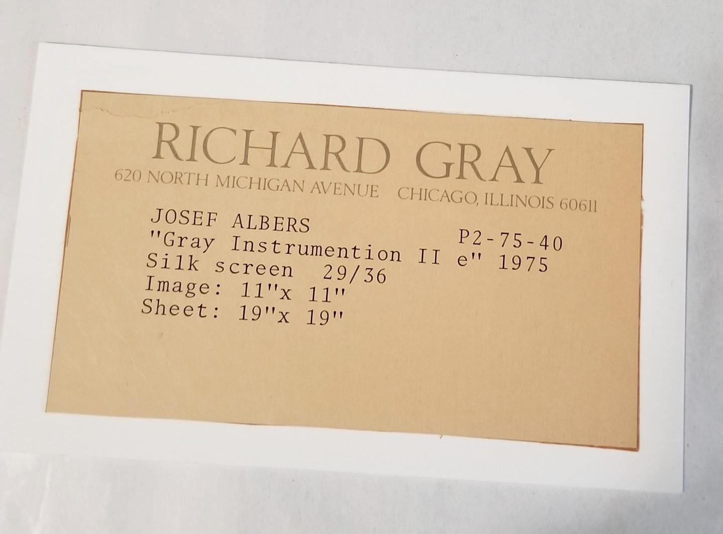 Gray Instrumentation II e 14