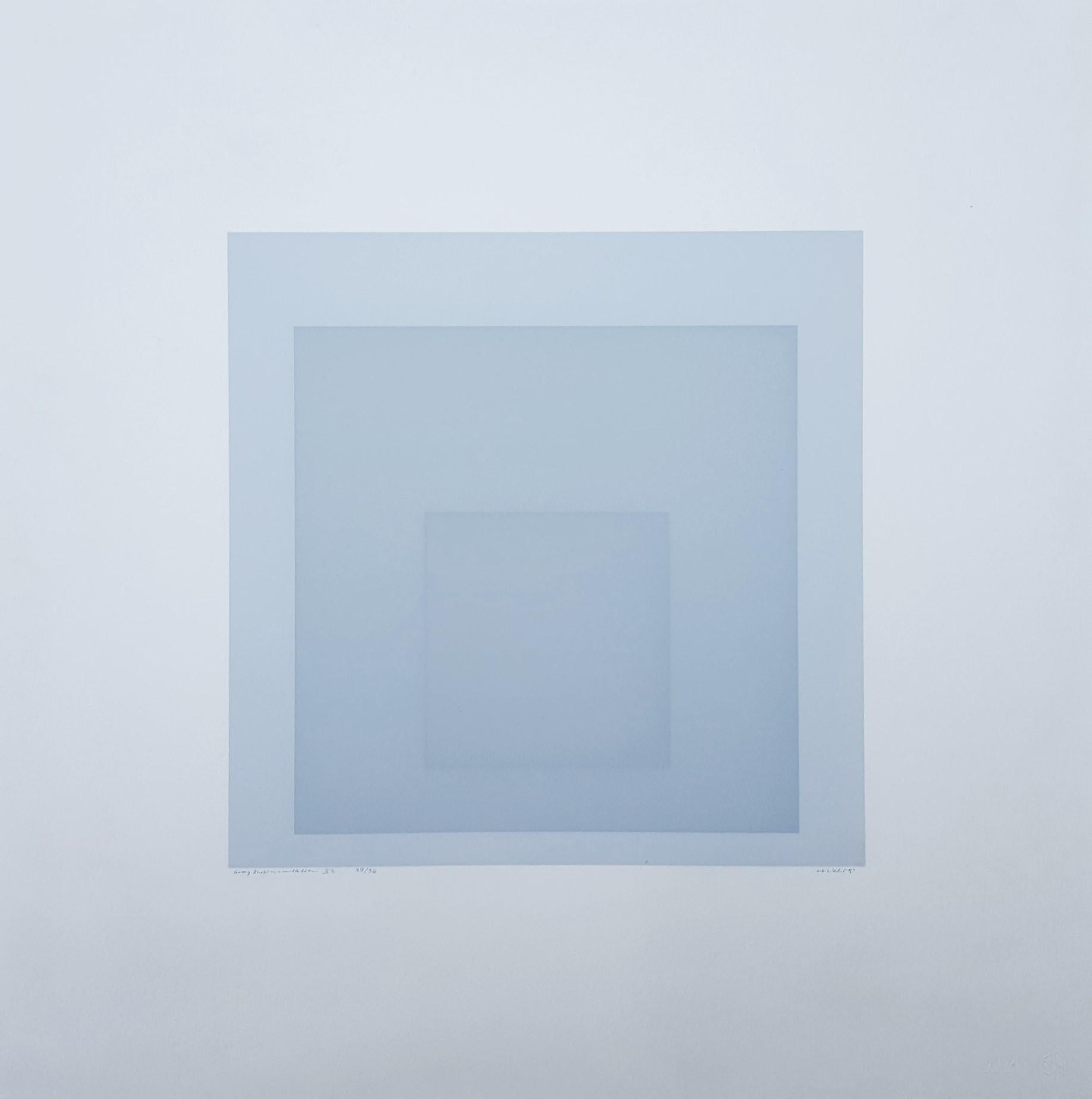 Gray Instrumentation II e - Print by Josef Albers