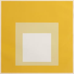 Homage the Square (Opalescent), Silkscreen by Josef Albers 1965