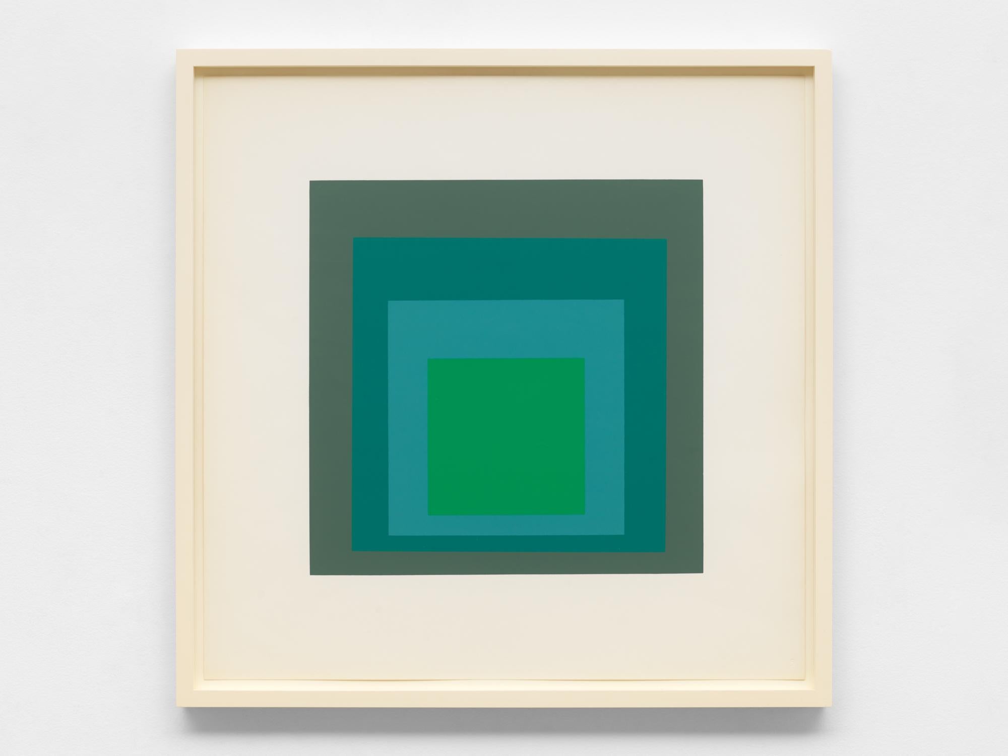 Homage to the Square - Abstract Geometric Print by Josef Albers