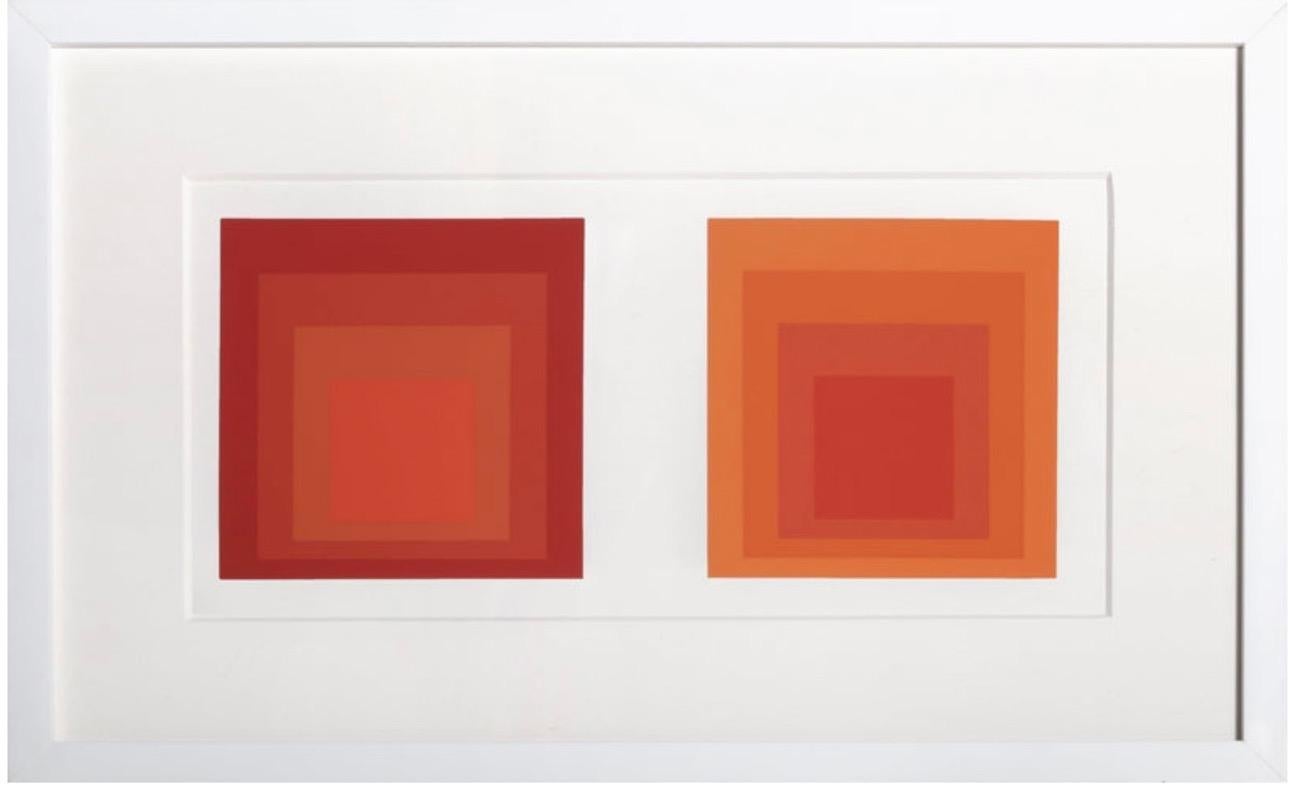 Josef Albers Abstract Print - Homage to the Square
