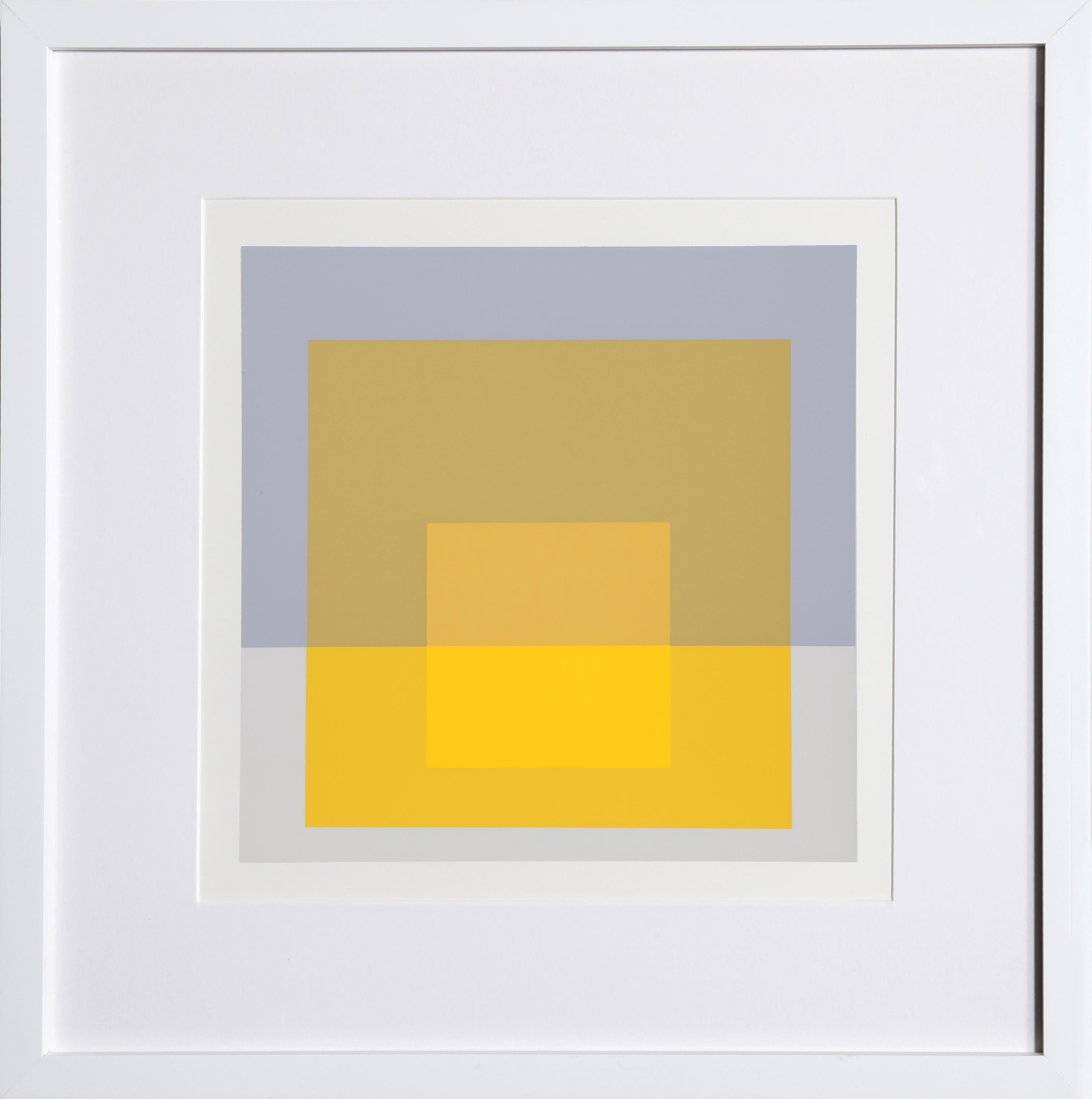 Homage to the Square, Framed Silkscreen by Josef Albers 1972
