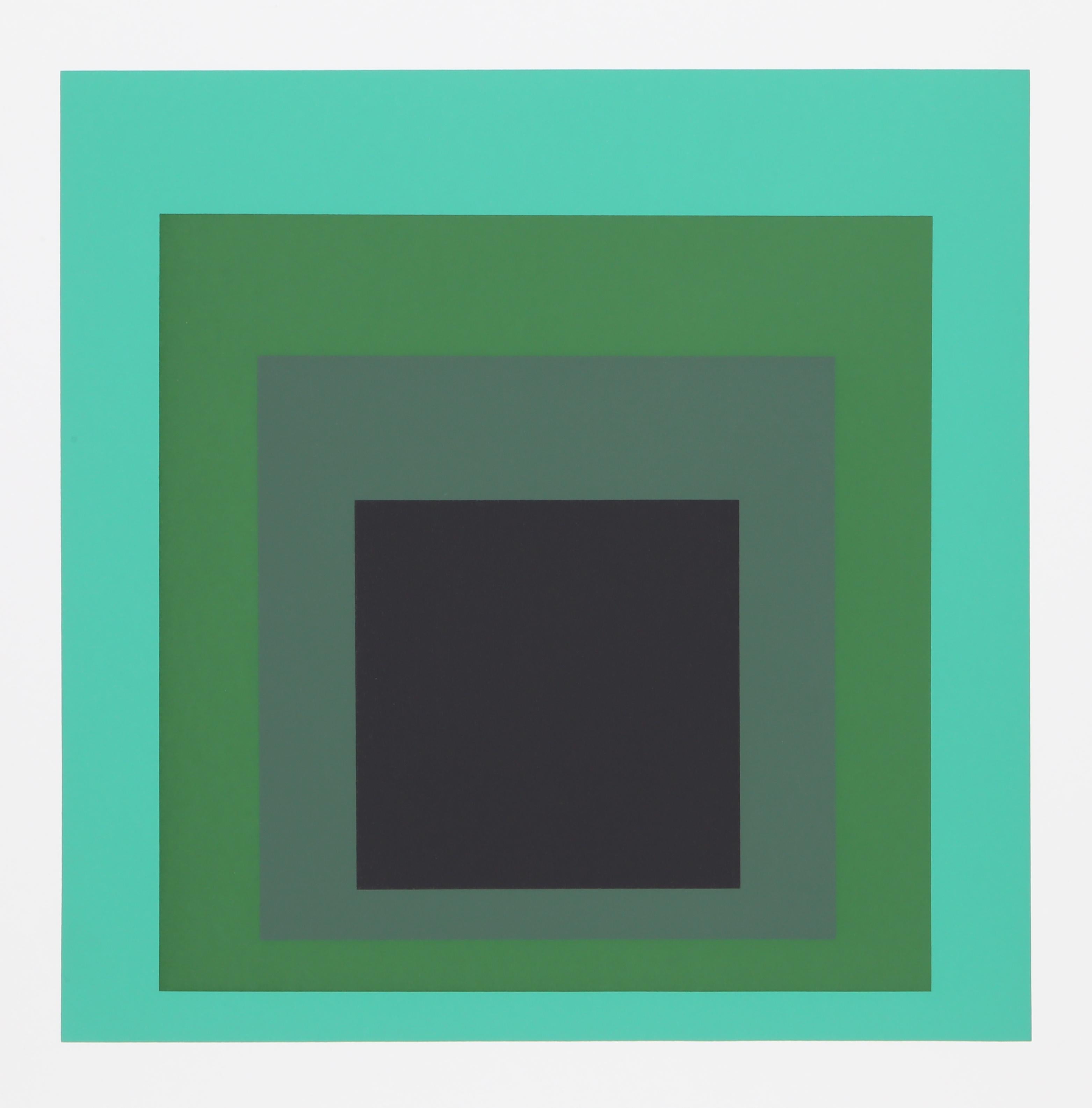Homage to the Square from Formulation: Articulation – Print von Josef Albers