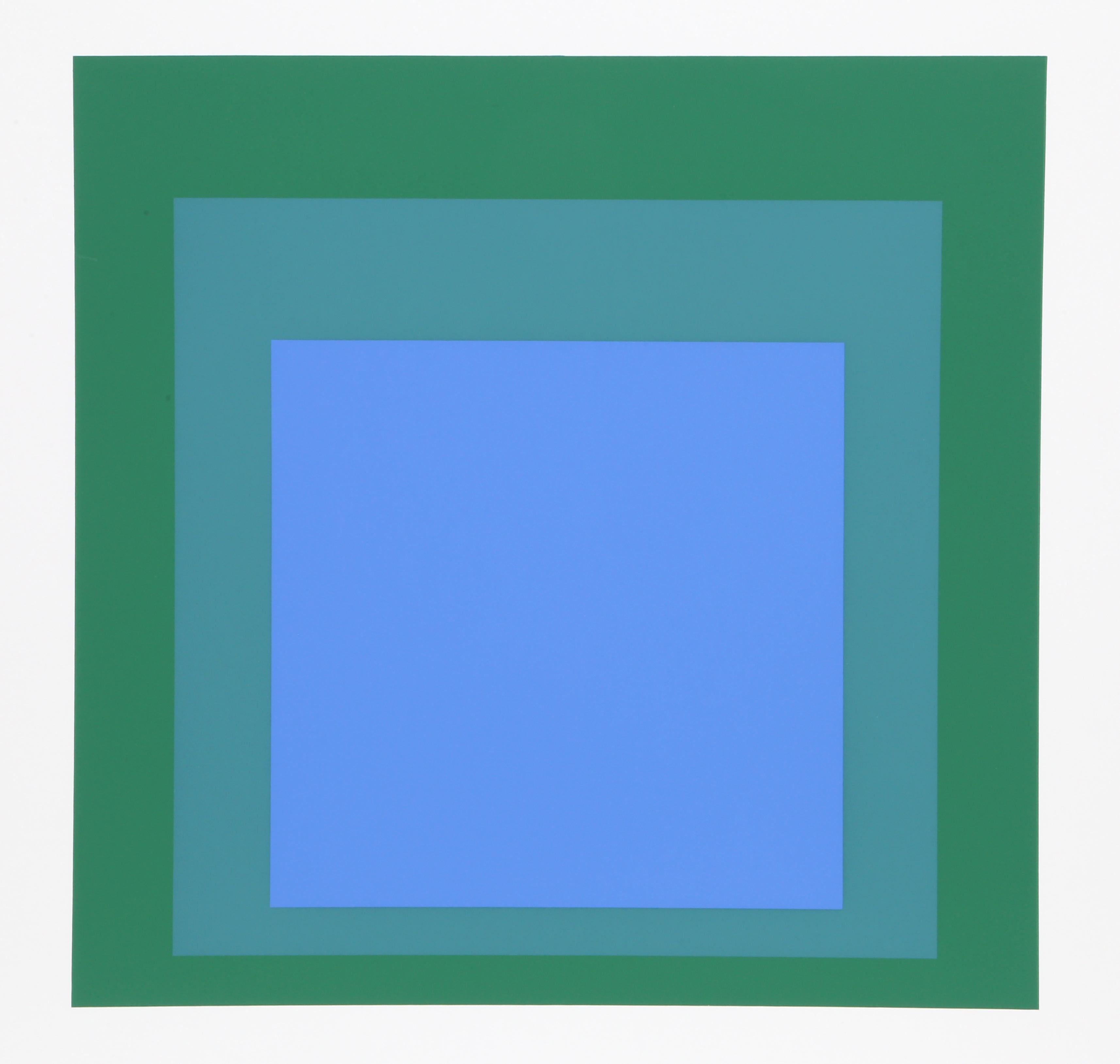Homage to the Square from Formulation: Articulation – Print von Josef Albers