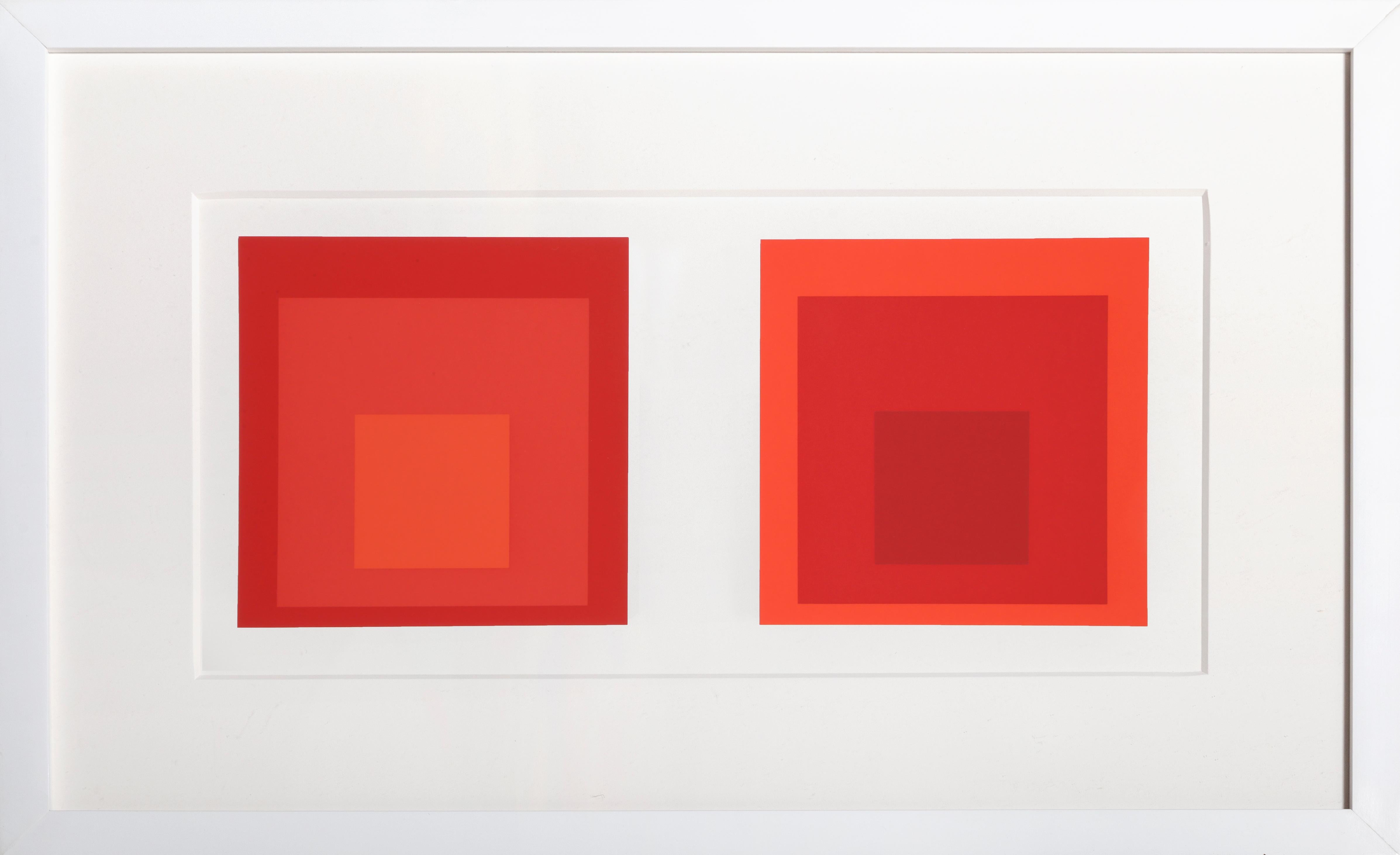 Josef Albers Abstract Print - Homage to the Square - P2, F27, I2