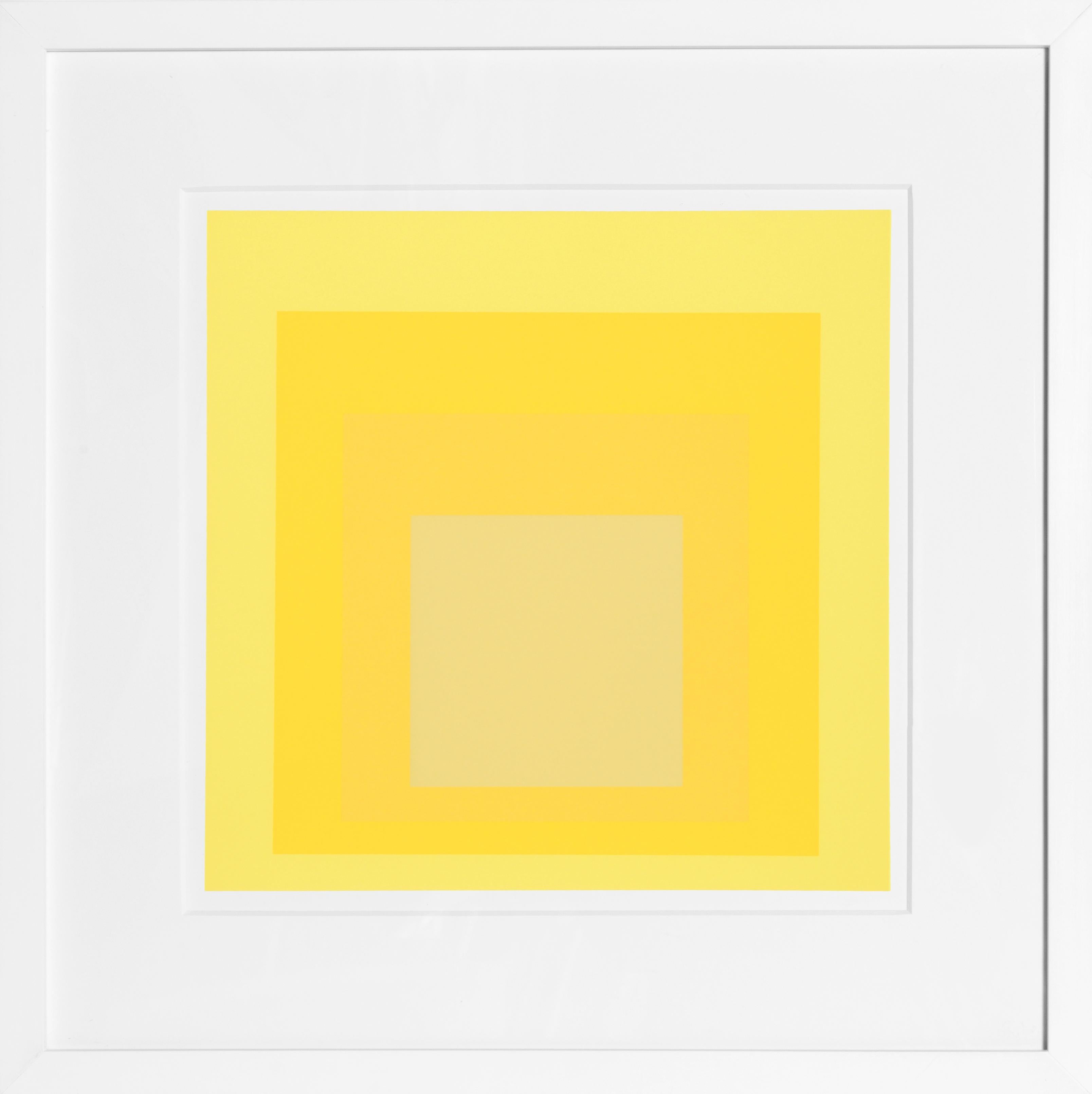 Josef Albers Abstract Print - Homage to the Square from Formulation: Articulation