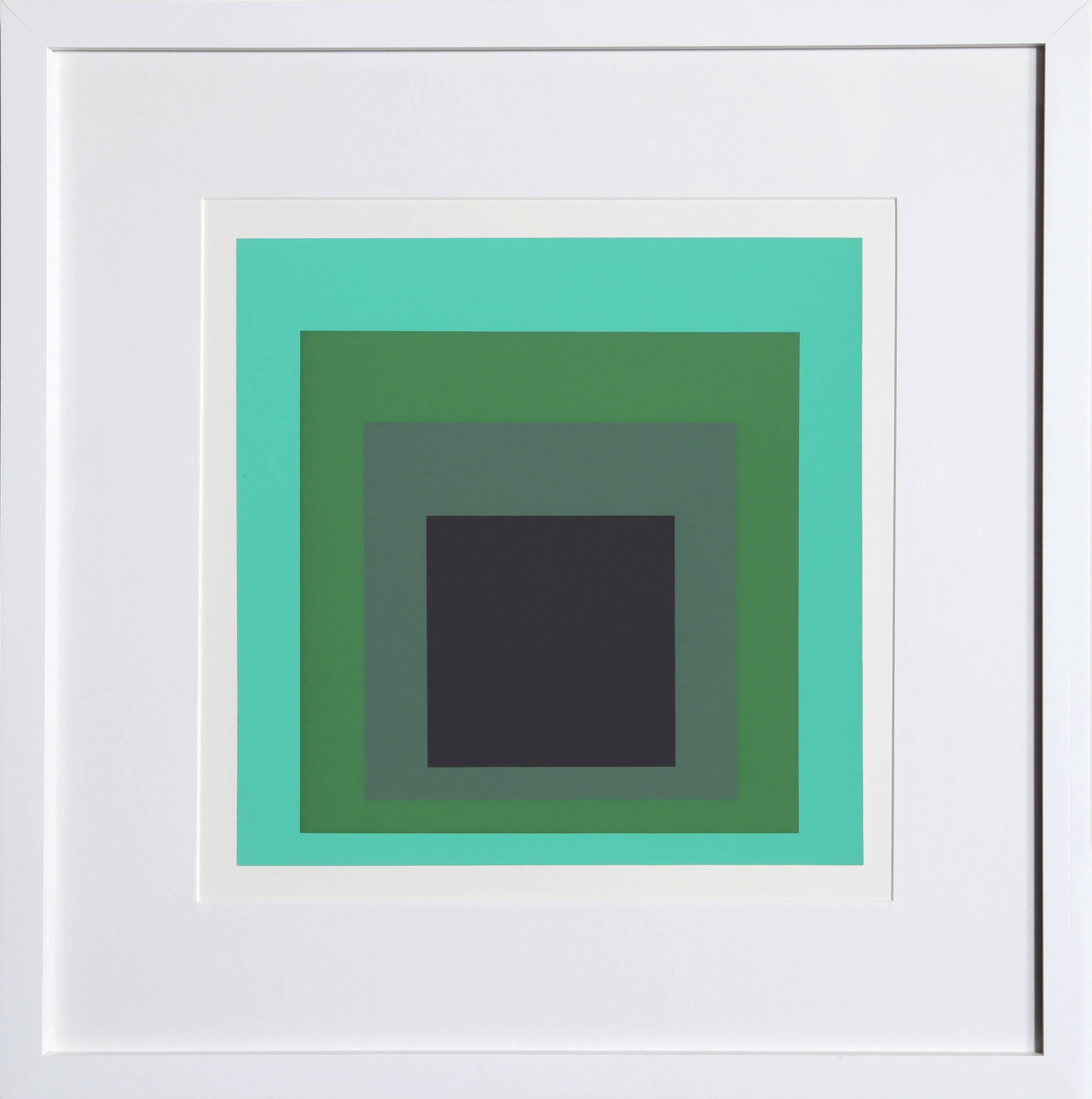 Josef Albers Abstract Print – Homage to the Square from Formulation: Articulation