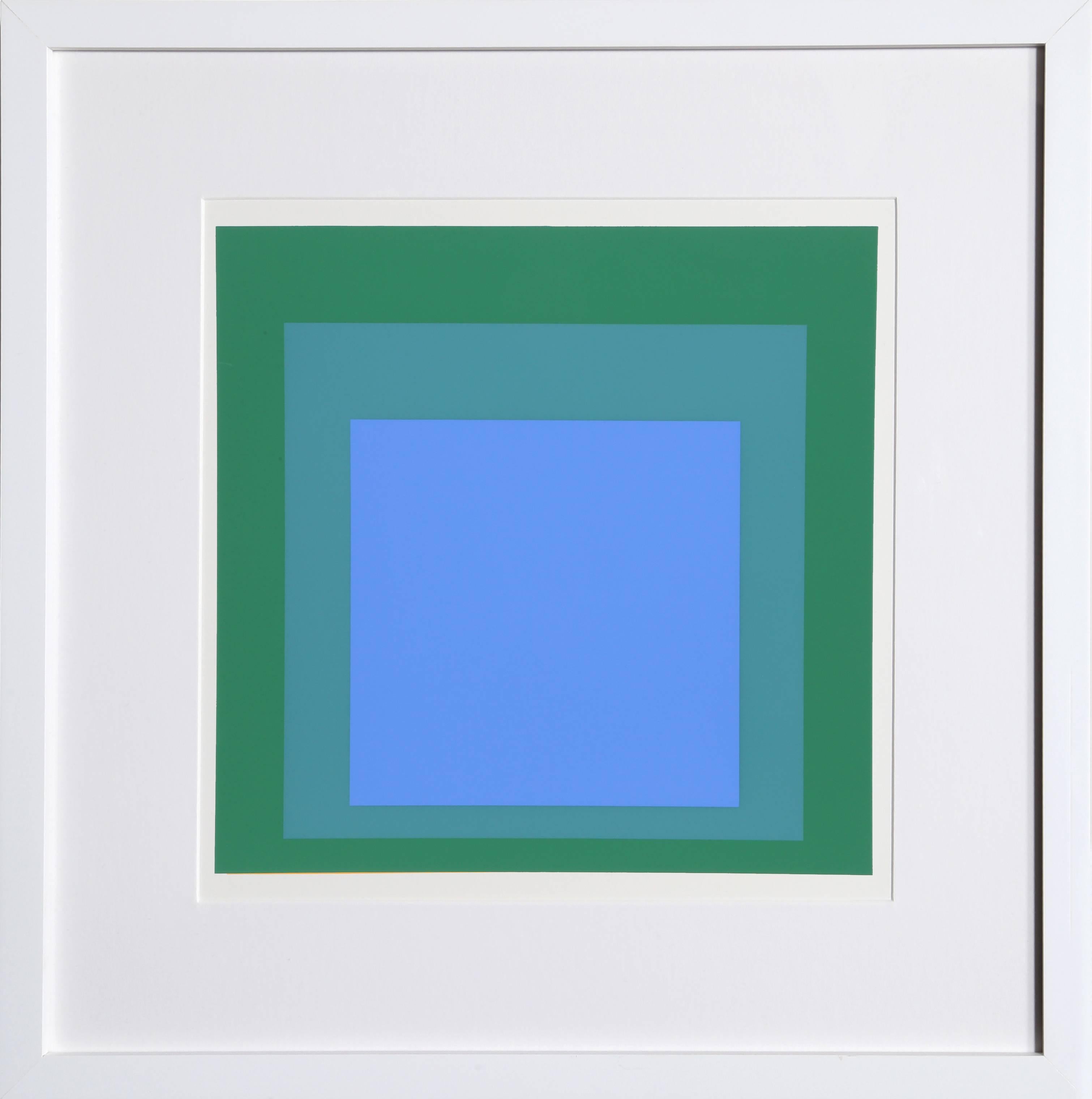 Josef Albers Abstract Print – Homage to the Square from Formulation: Articulation
