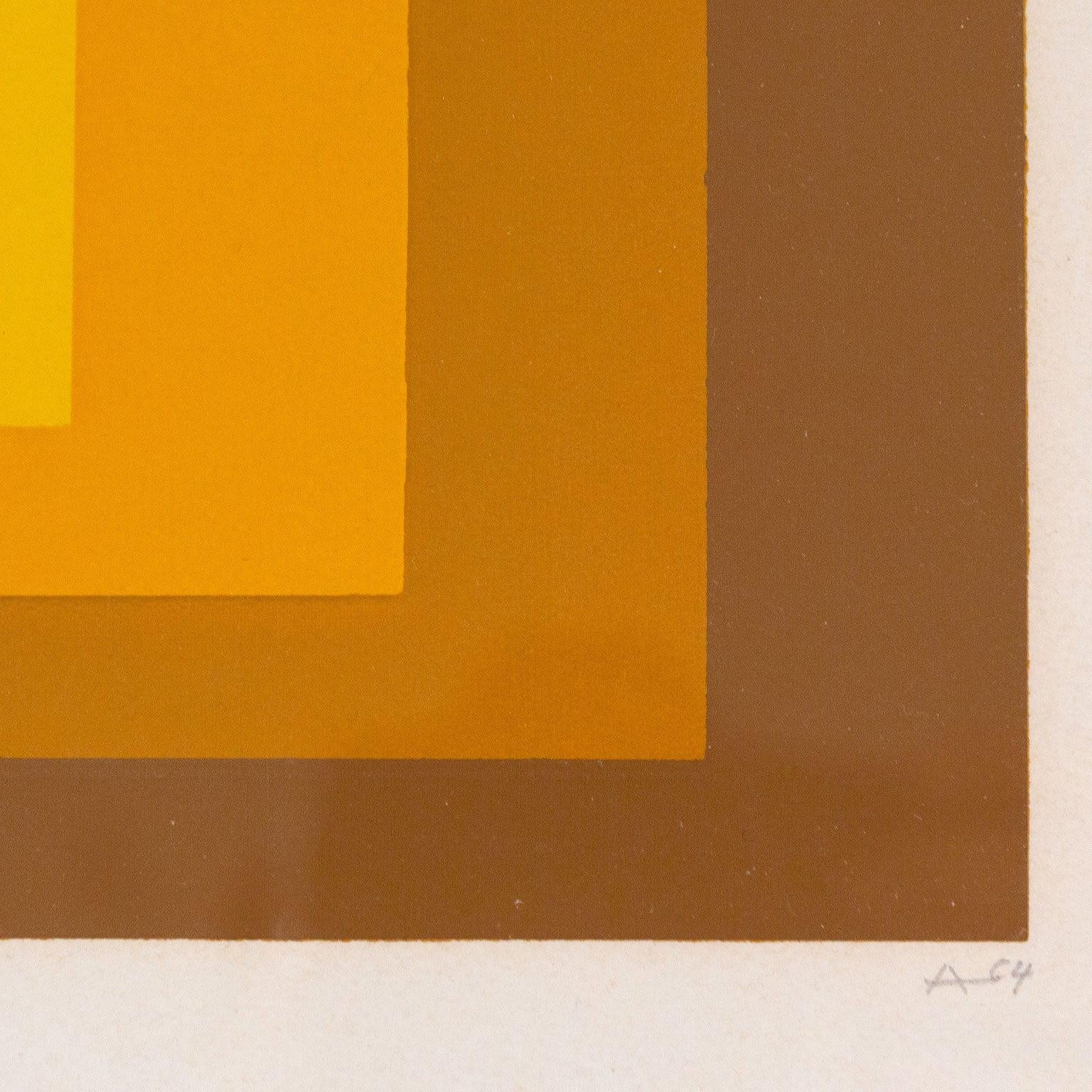 Homage to the Square, Harvest Gold 1
