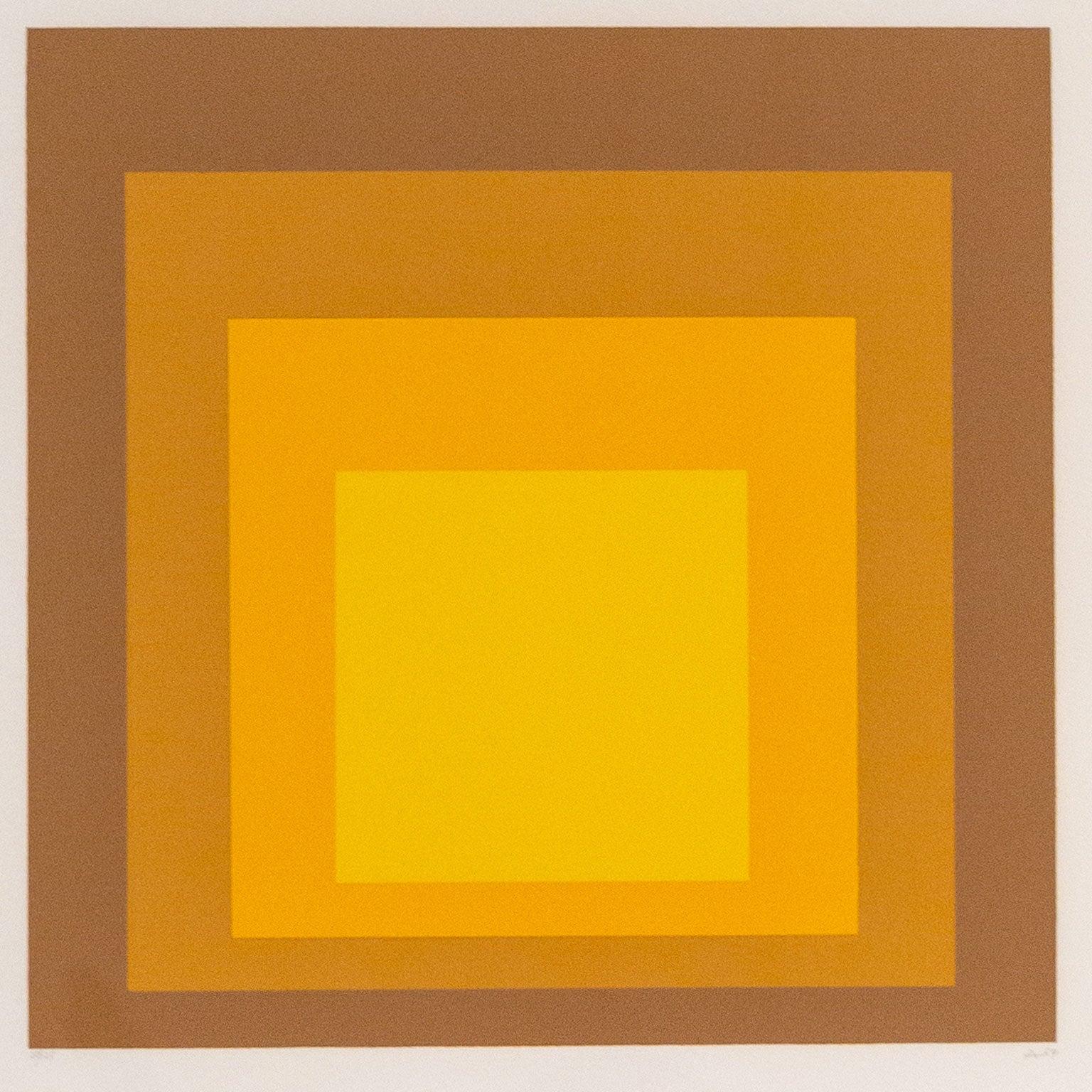 Homage to the Square, Harvest Gold 3