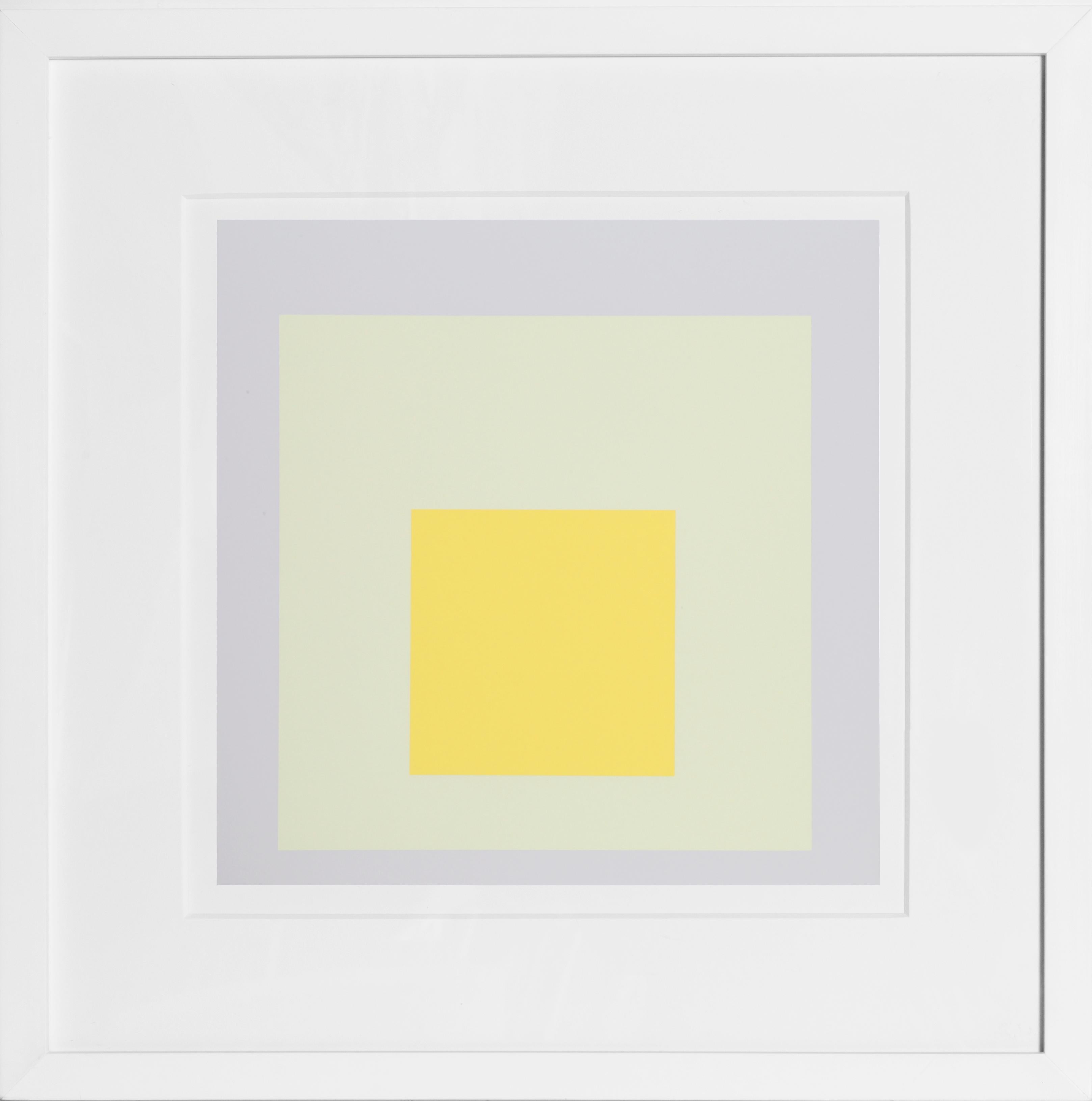 Josef Albers Abstract Print - Homage to the Square - P1, F15, I1