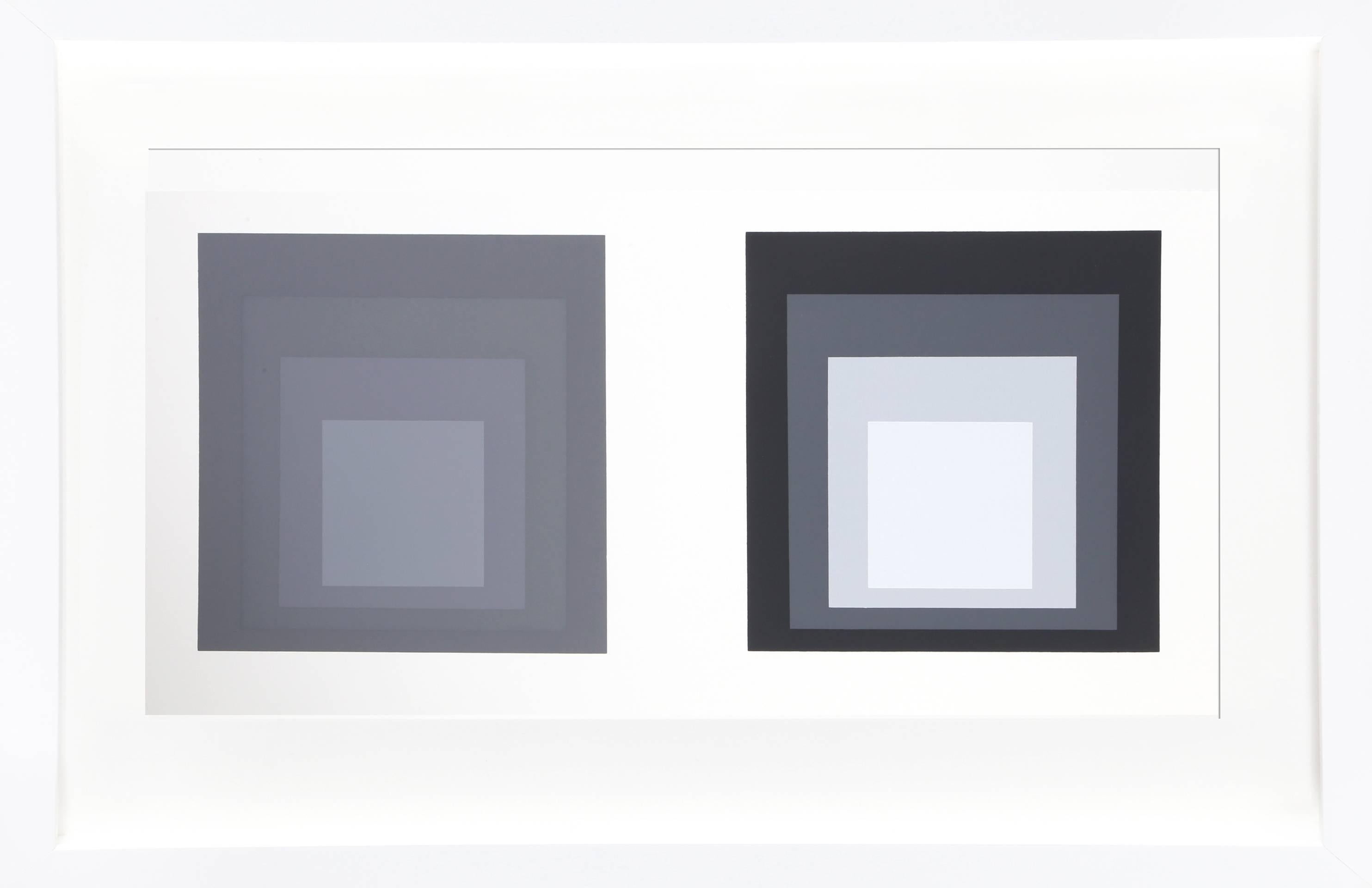 Homage an den Quadrat –  P1, F23, I2 von Josef Albers