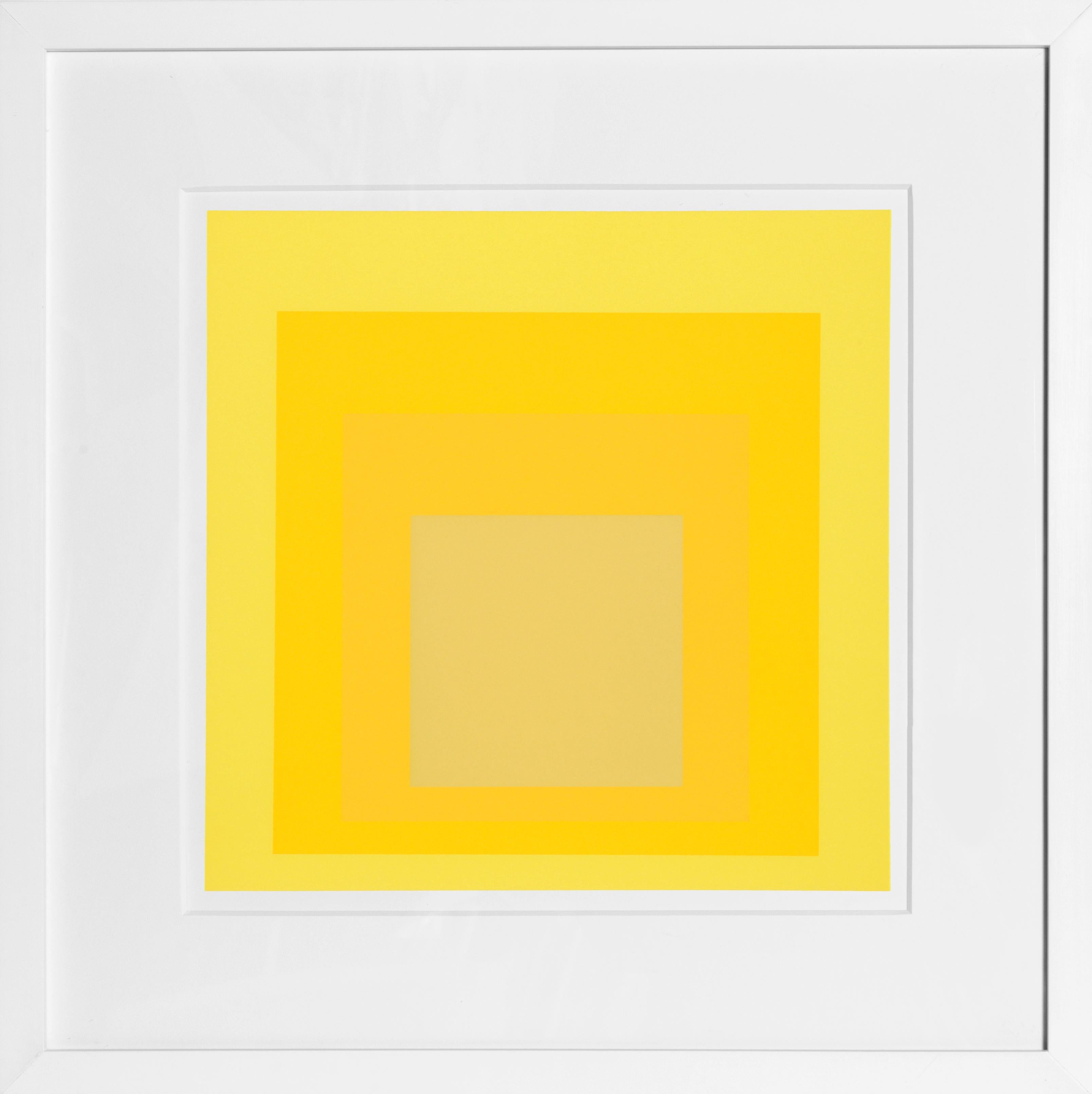 Josef Albers Abstract Print - Homage to the Square - P2, F14, I2