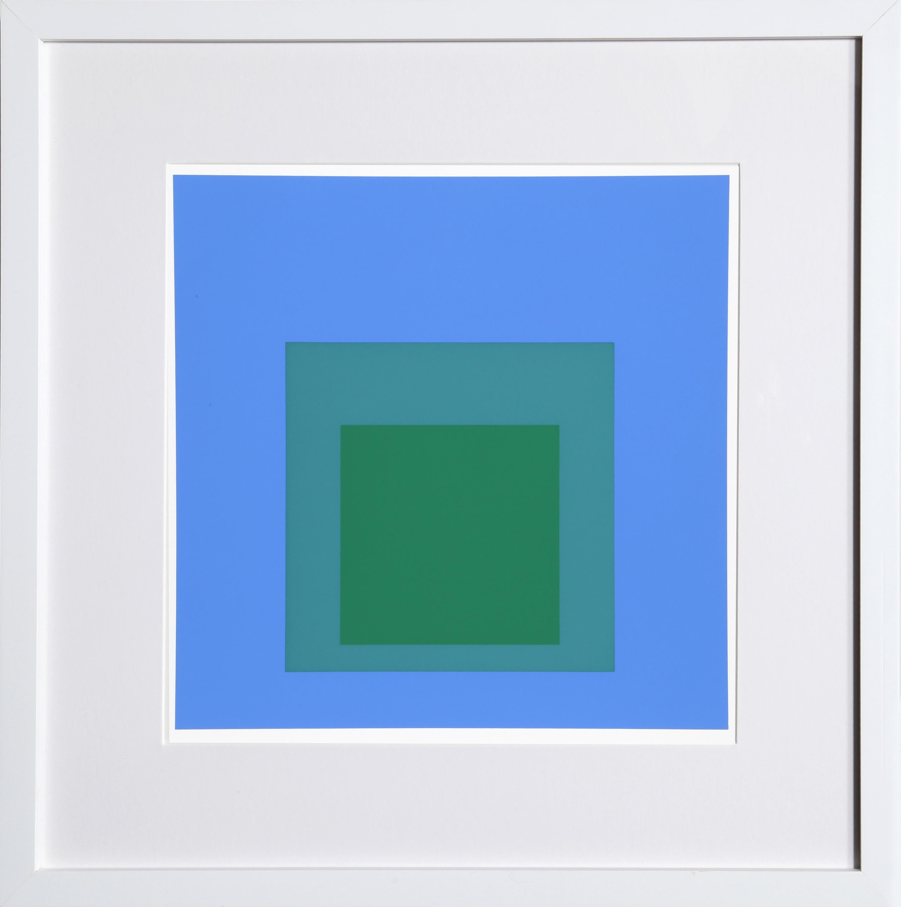 Homage to the Square, P2, F33, I1 - Geometric Screenprint by Josef Albers