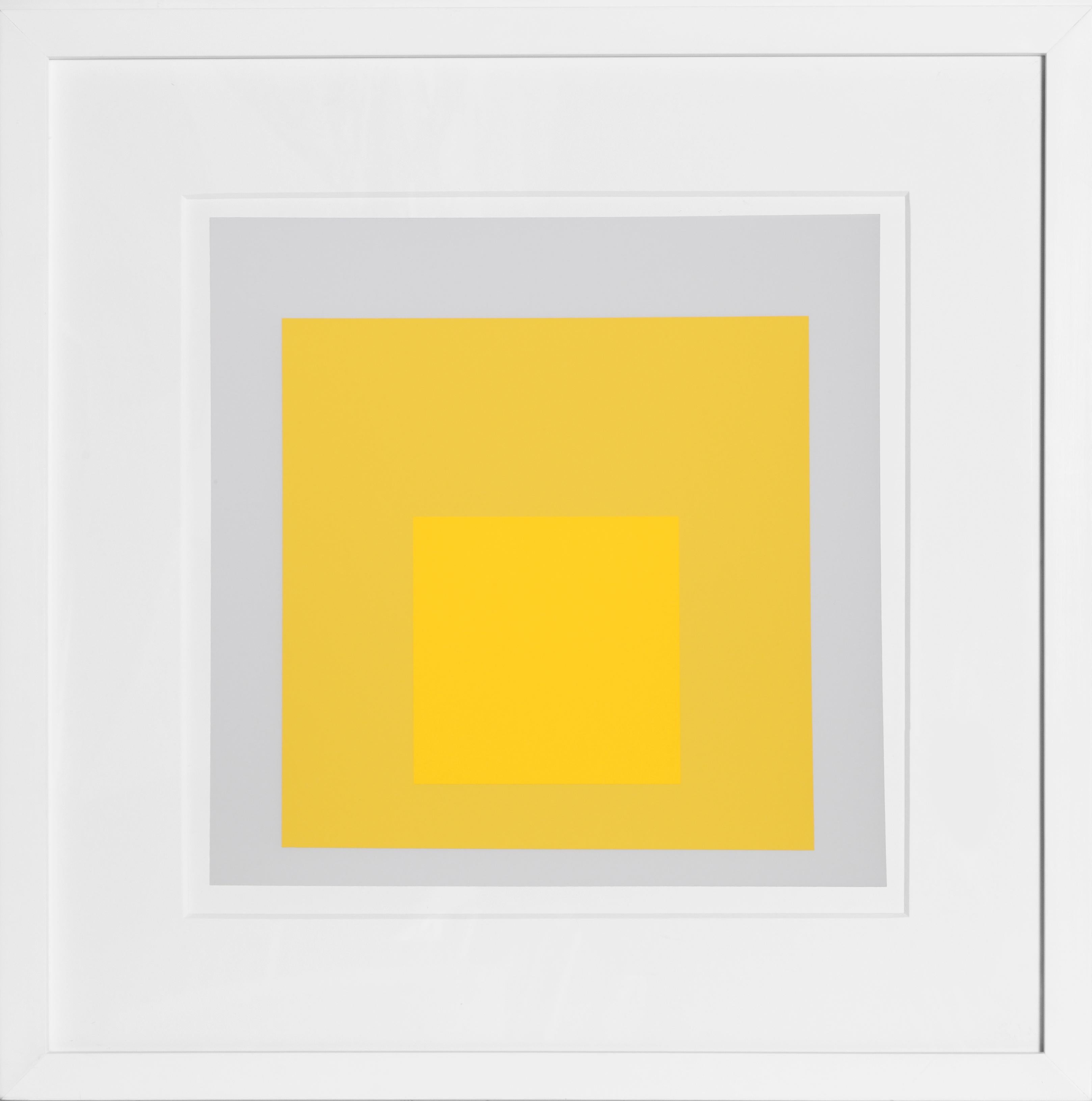 Abstract Print Josef Albers - Hommage au carré - P2, F4, I2