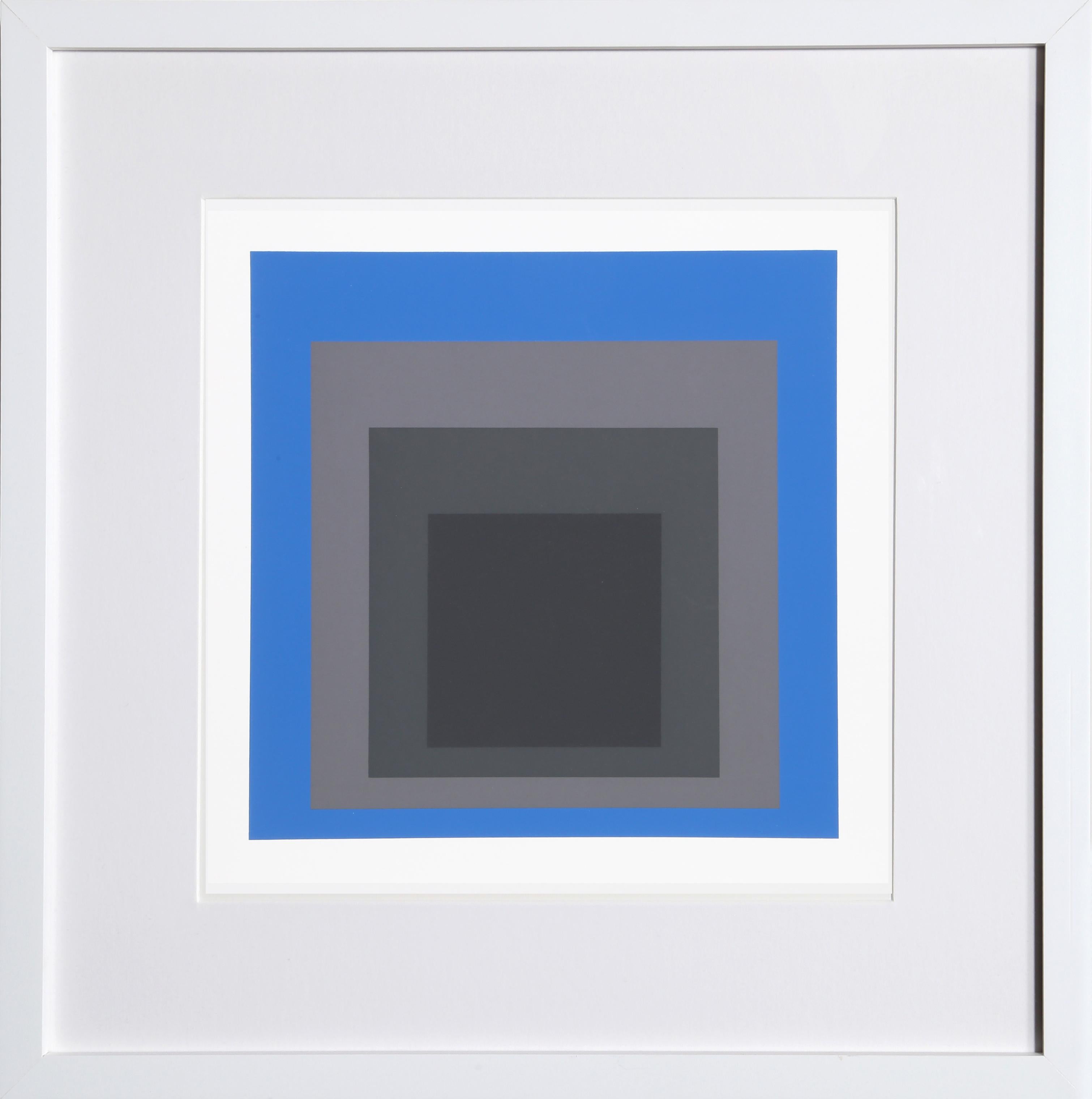 Josef Albers Abstract Print – Hommage an den Platz, P2, F8, I1
