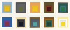 Vintage Homage to the Square: Ten Works by Josef Albers (Complete Portfolio)