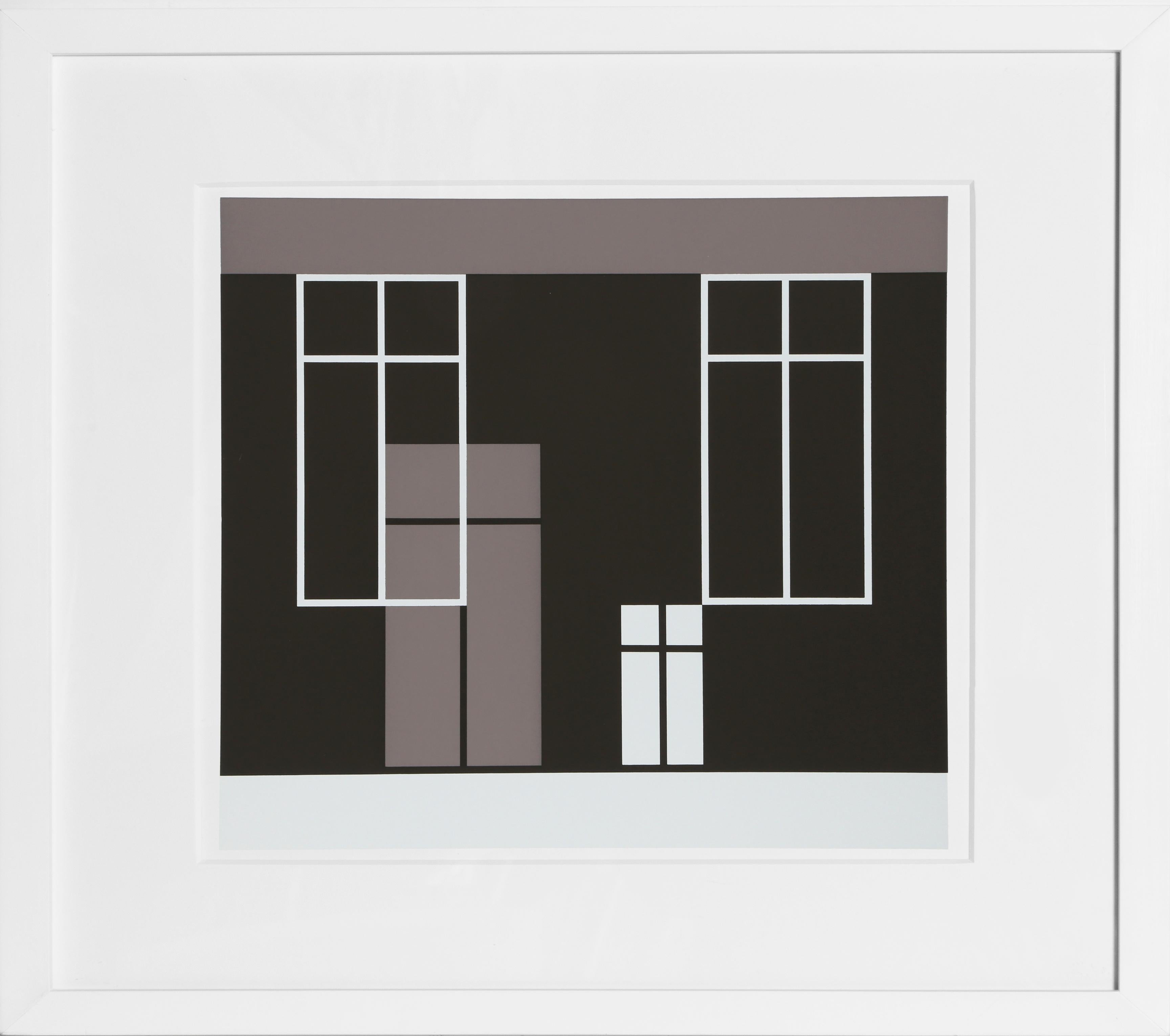 Josef Albers Abstract Print - Windows - P1, F21, I2