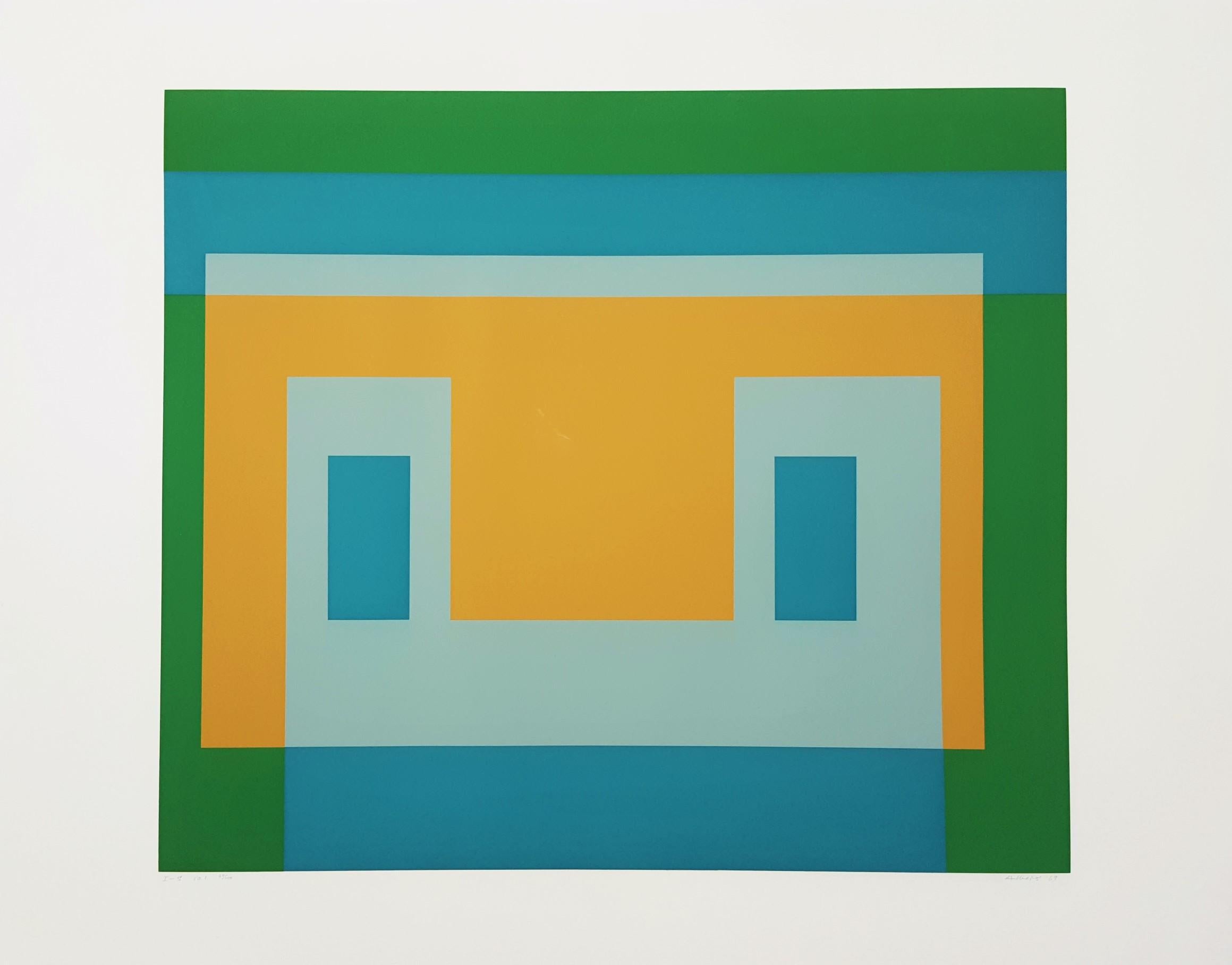 I-S Va I - Print by Josef Albers