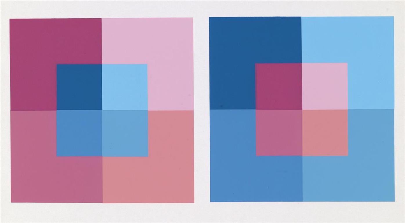 Interaction of Color - Print by Josef Albers