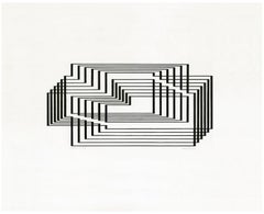 'Interim' from the series 'Graphic Tectonics' —Mid-Century Geometric Abstraction