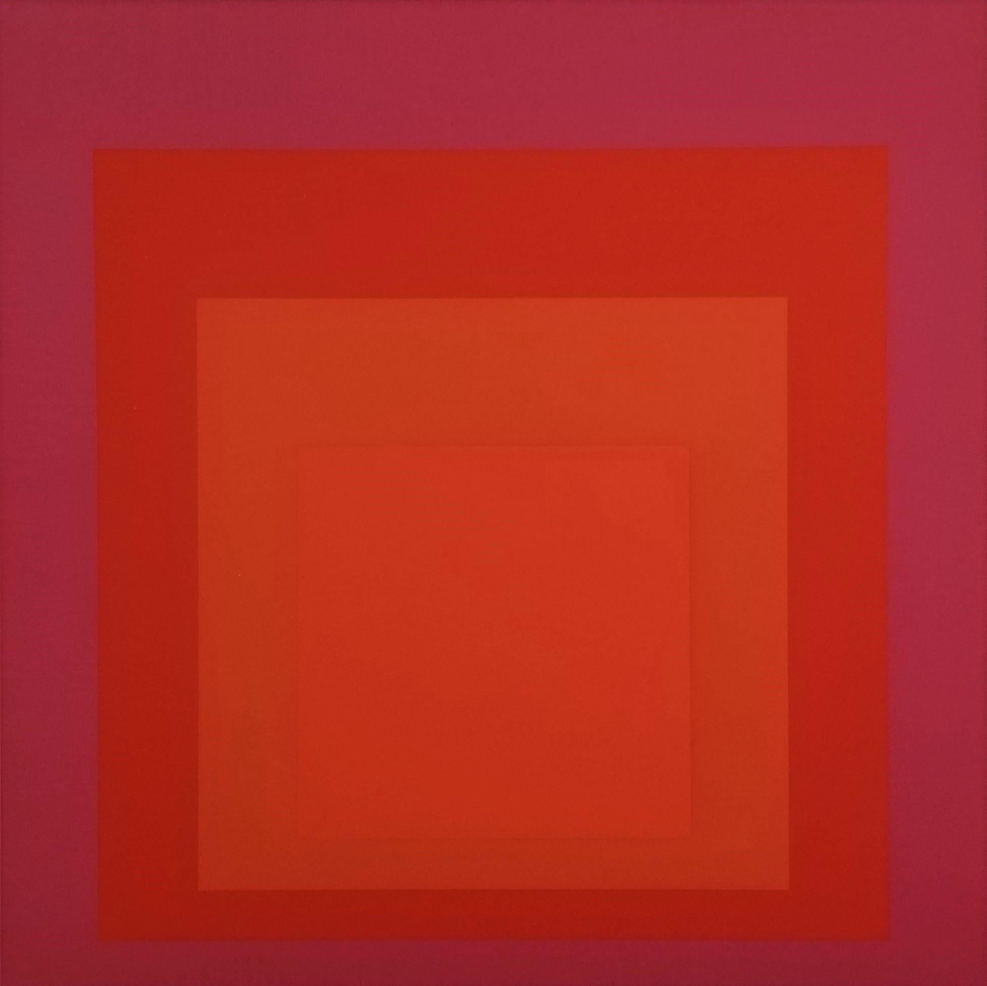 JHM - II /// Bauhaus Abstract Geometric Josef Albers Screenprint Minimalism