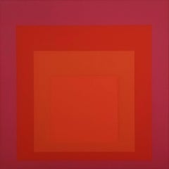JHM - II /// Bauhaus Abstract Geometric Josef Albers Screenprint Minimalism