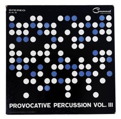 1950s Josef Albers record cover art: set of 7 works (Albers album art)