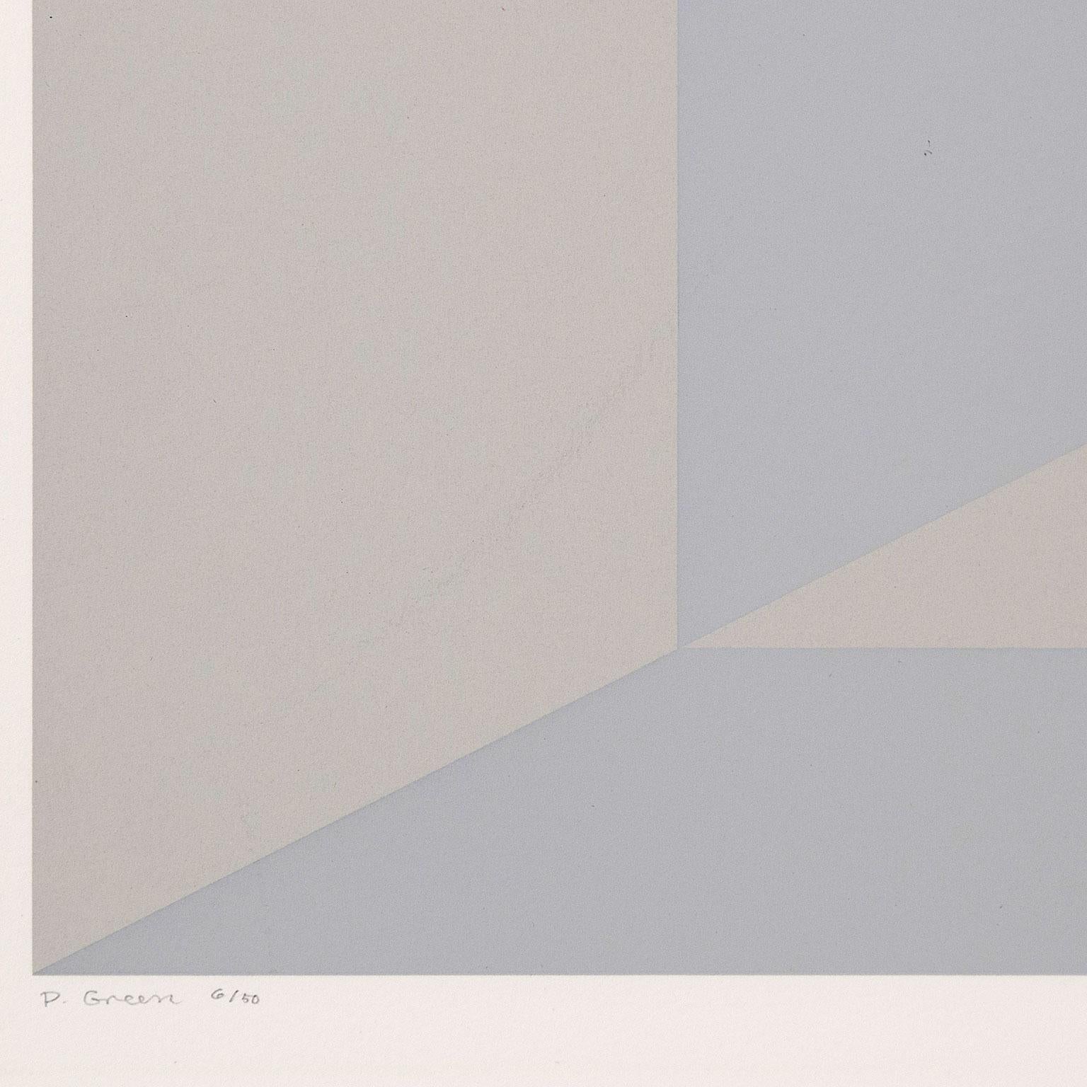 Josef Albers at the Metropolitan Museum of Art: P-Blue For Sale 6