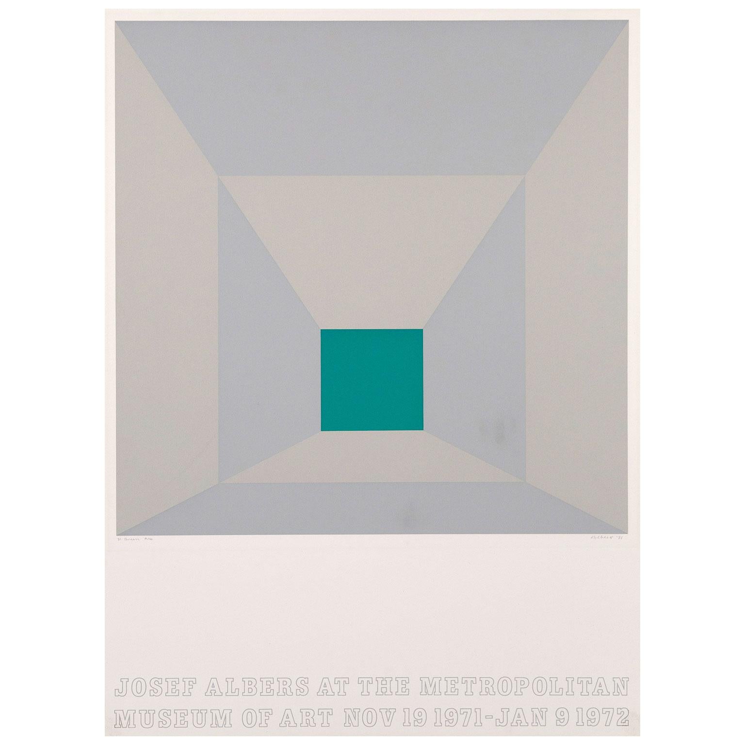 Josef Albers (1888-1976) is affiliated with numerous movements that defined art history in the 20th century. Art Historians credit Albers for fusing elements of American and European abstraction while influencing minimalism, hard-edge painting, and