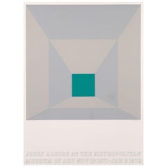 Josef Albers at the Metropolitan Museum of Art: P-Blue