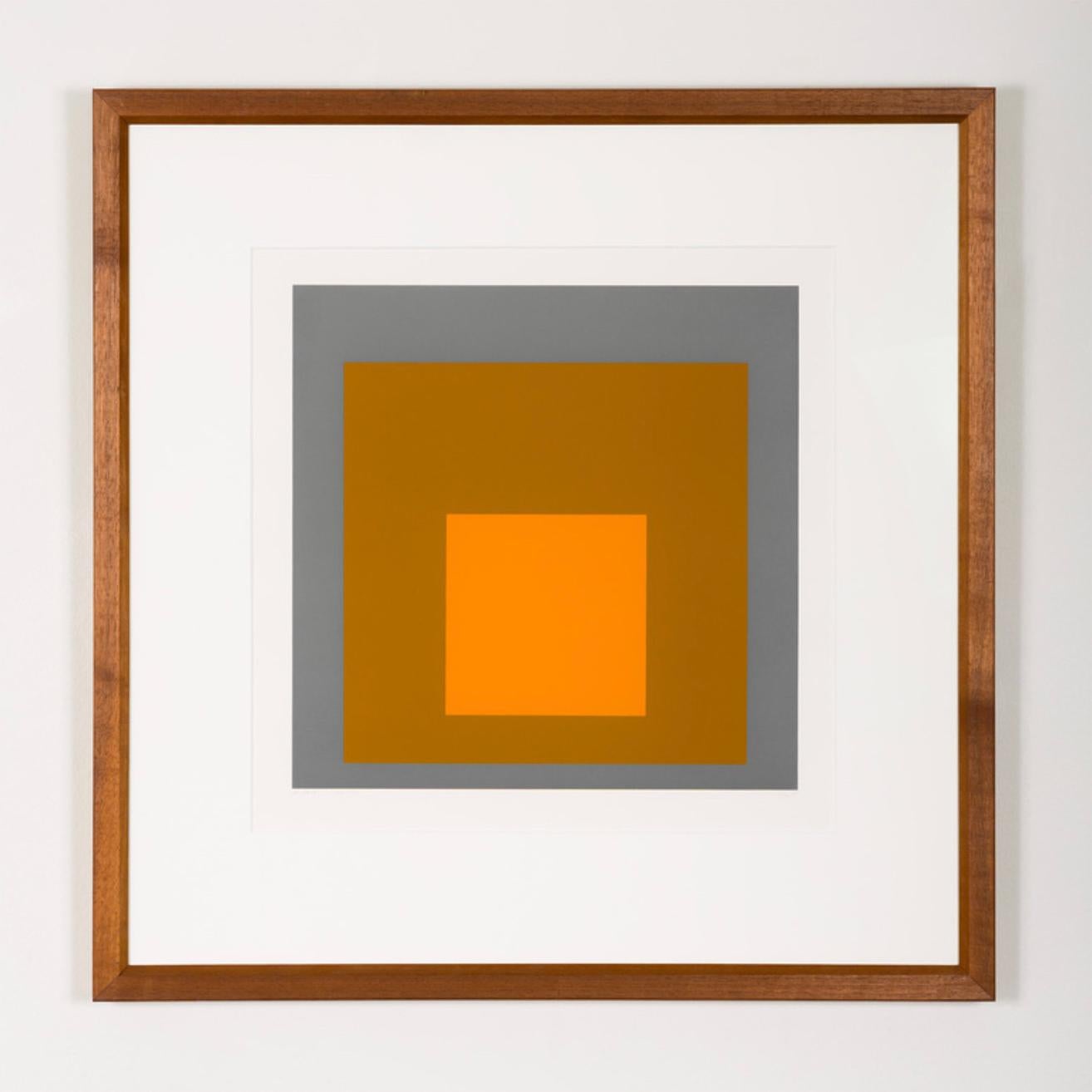 1968
Screenprint in colors, on Mohawk Superfine Bristol paper
Sheet: 17 x 17 in. (43.2 x 43.2 cm)
Edition of 100
Signed, titled, dated, and numbered in pencil, lower margin
Framed, pristine condition