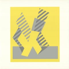 Josef Albers Formulation: Articulation III Screen Print, 1972