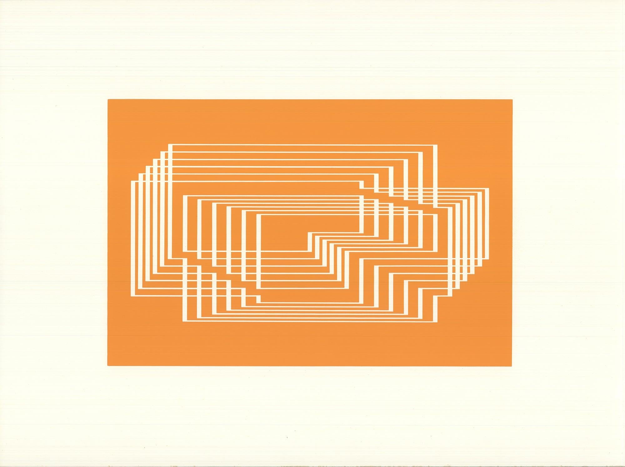 Josef Albers Formulazione: Articolazione Portafoglio 1, Cartella 31, 1972 in vendita 1
