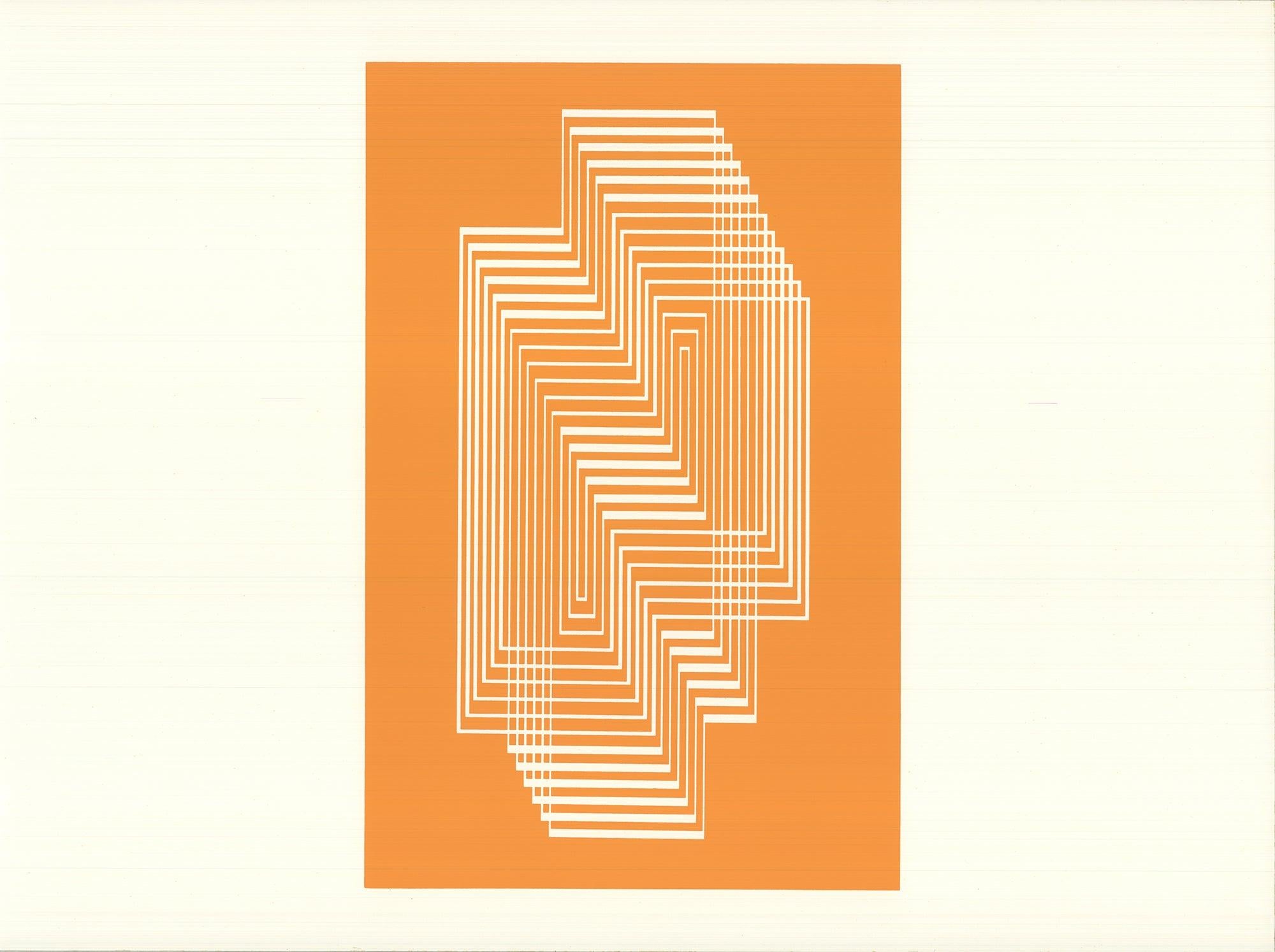 Josef Albers Formulazione: Articolazione Portafoglio 1, Cartella 31, 1972 in vendita 2