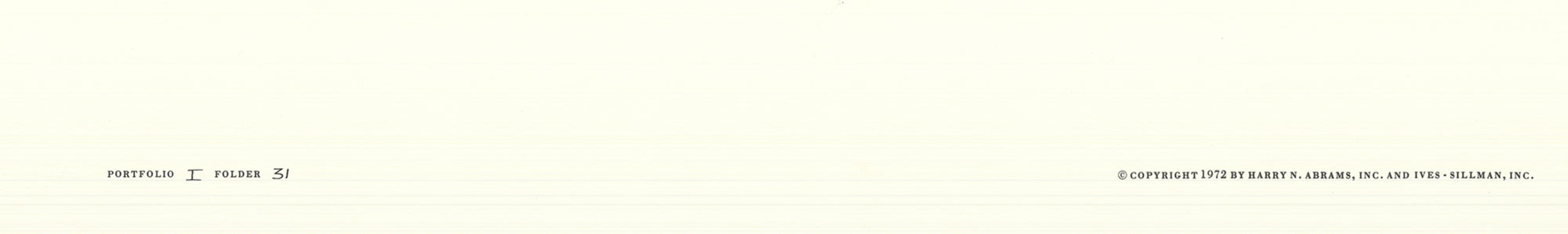 Josef Albers Formulazione: Articolazione Portafoglio 1, Cartella 31, 1972 in vendita 3