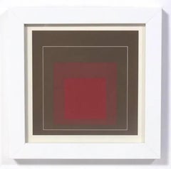 Josef Albers - Homage to the Square 1968, silkscreen
