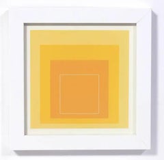 Josef Albers – Homage to the Square 1968, Siebdruck